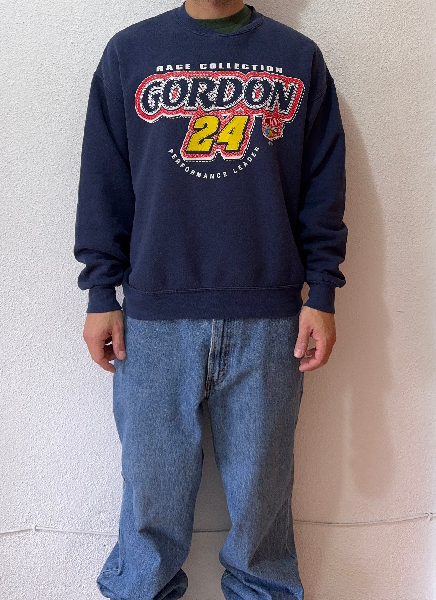 Vintage Chase Nascar Jeff Gordon Crew sweat - L