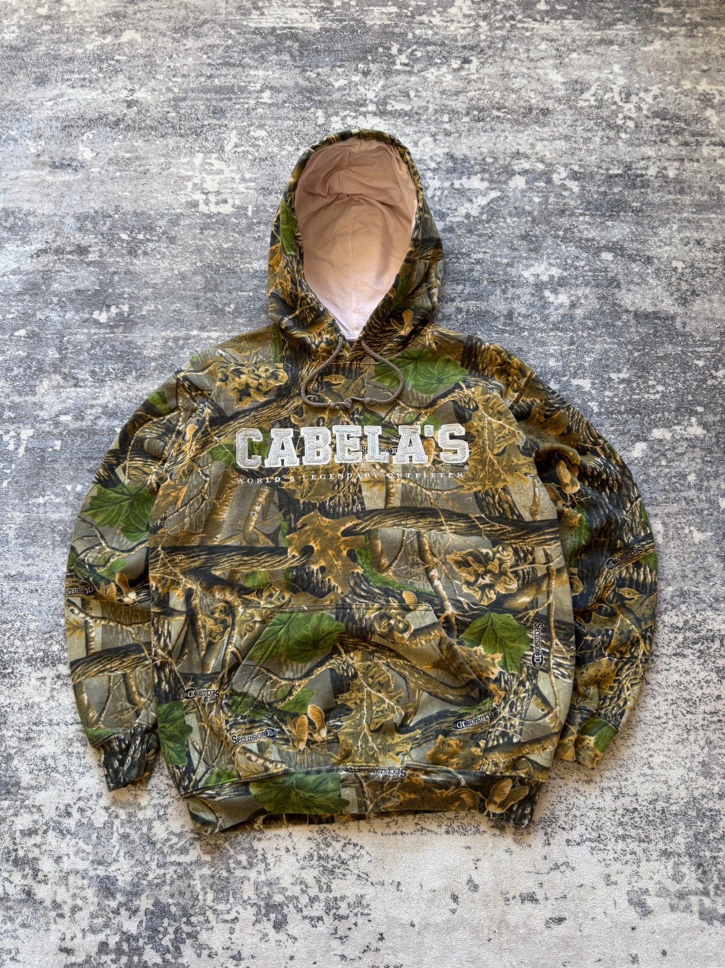 Cabela’s Realtree camo Hoodie sweat - S