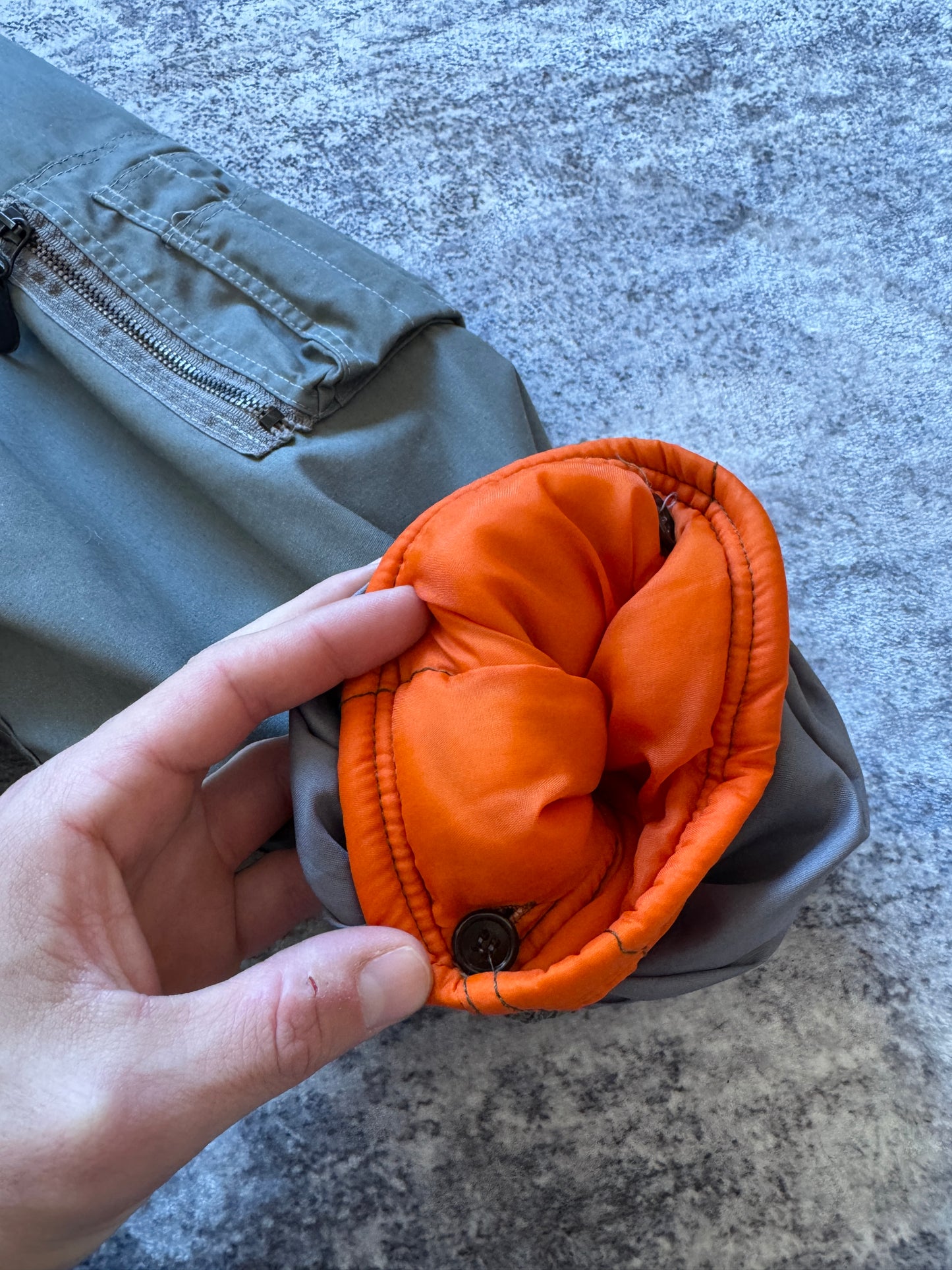 Vintage 90s Bomber MA1 Flight Jacket 2 pieces - XL