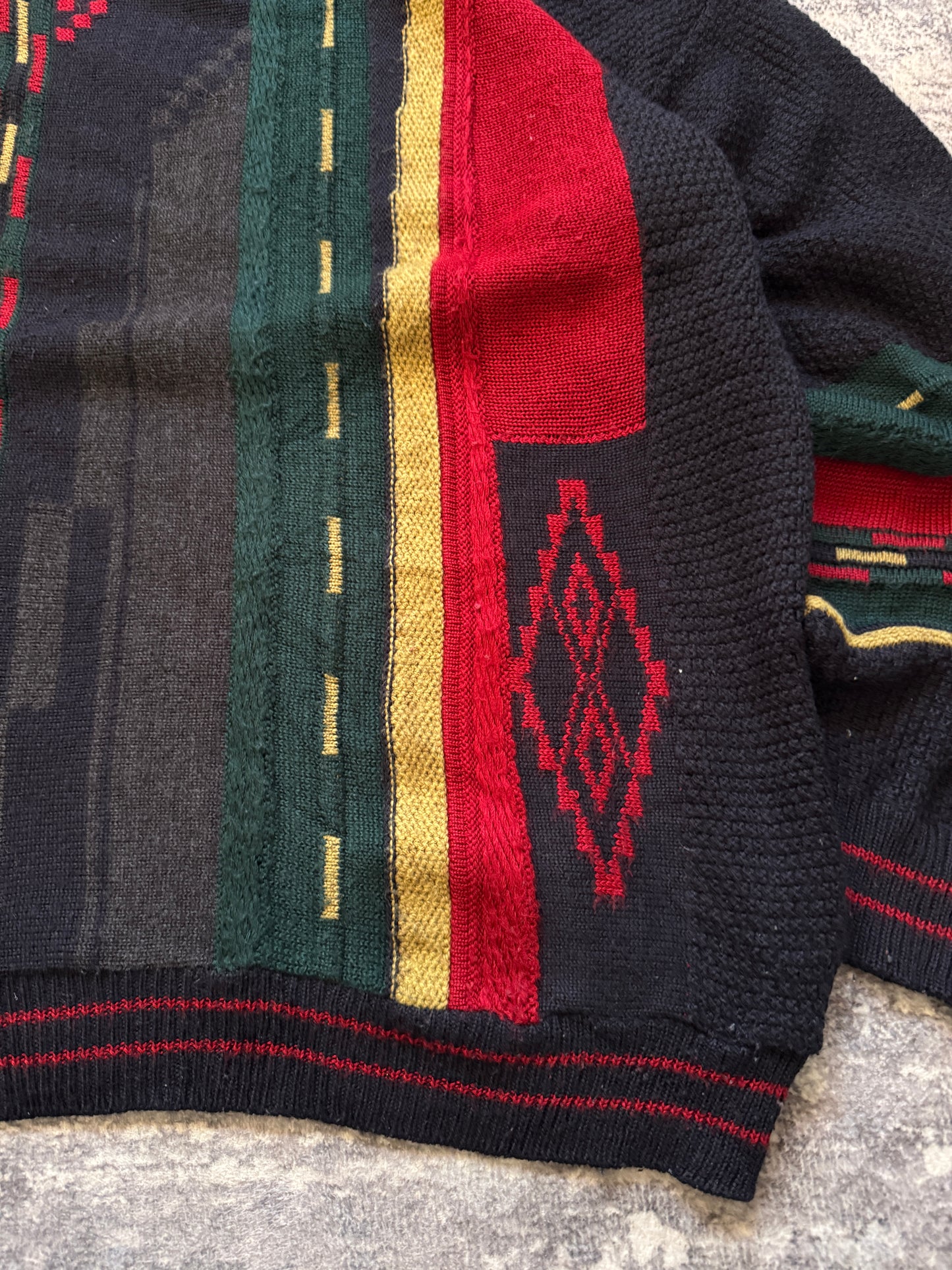 Vintage Nino Guardi Coogi Style sweater knit - XL