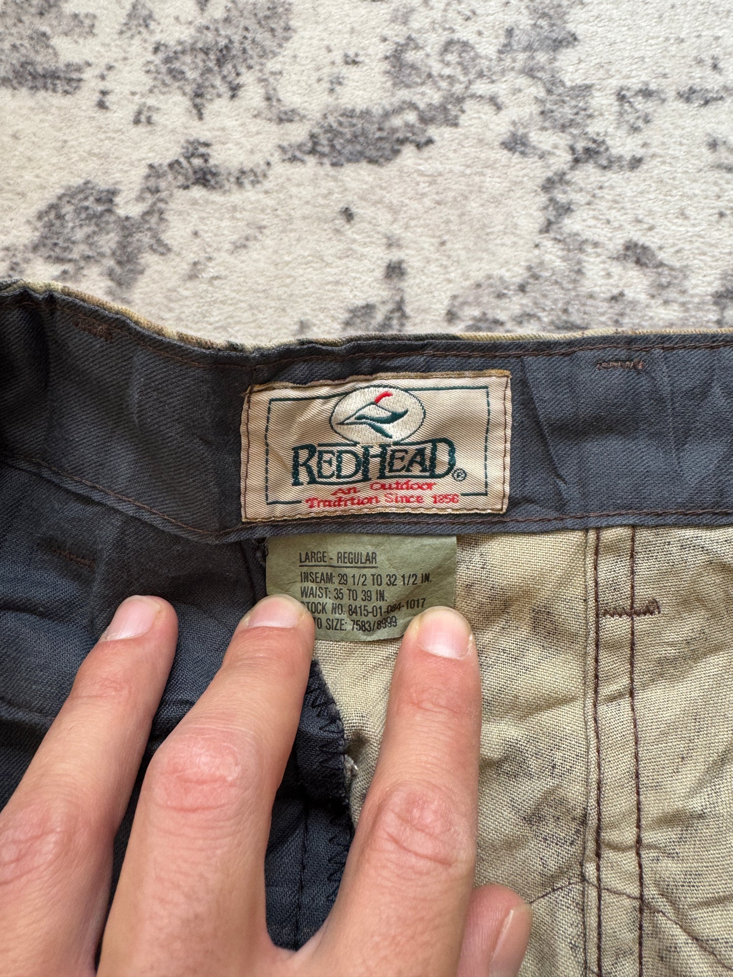 Vintage 90s Red Head Realtree Cargo Pants - L