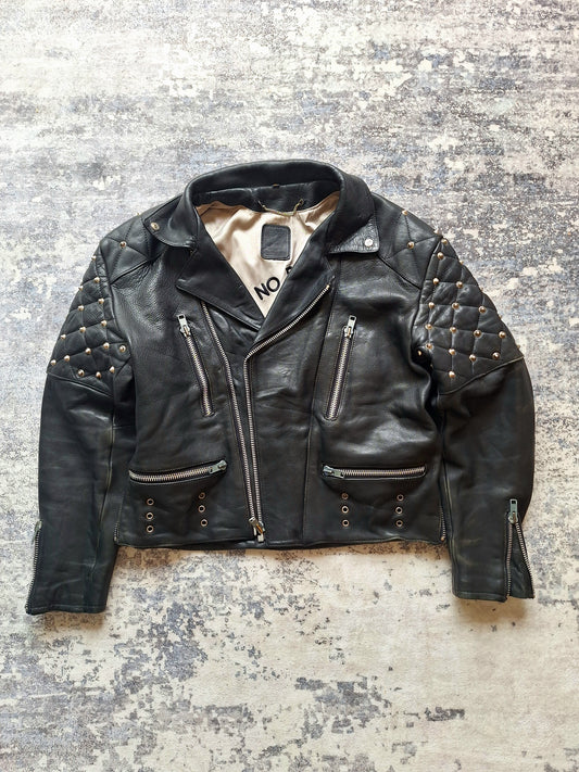 59 Club Moto Leather Biker Jacket - L