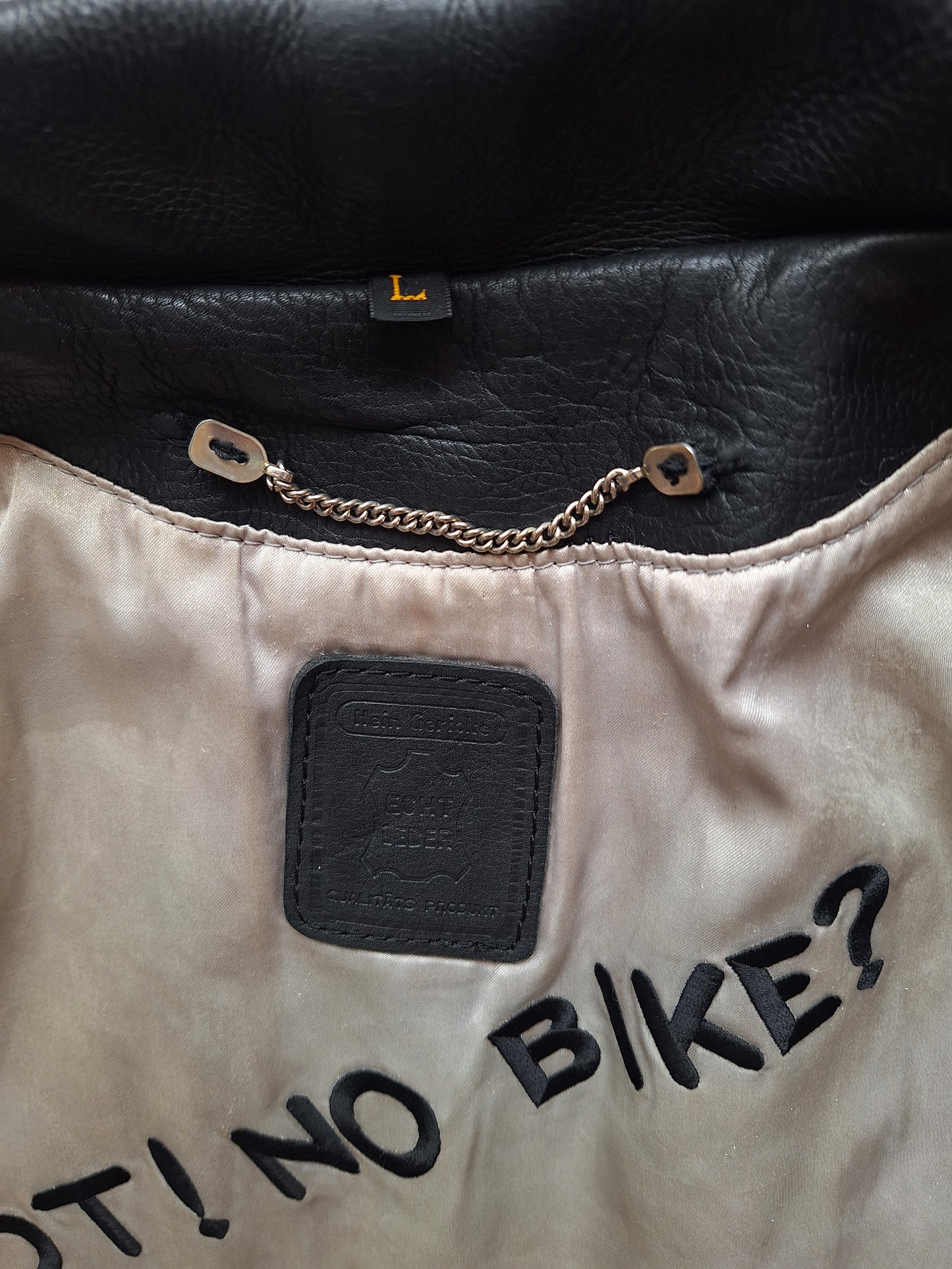 59 Club Moto Leather Biker Jacket - L
