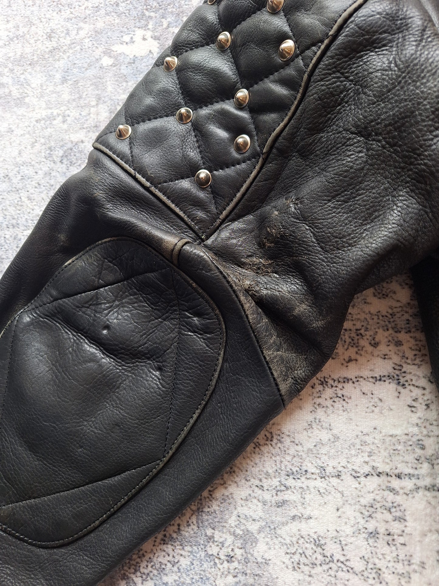 59 Club Moto Leather Biker Jacket - L