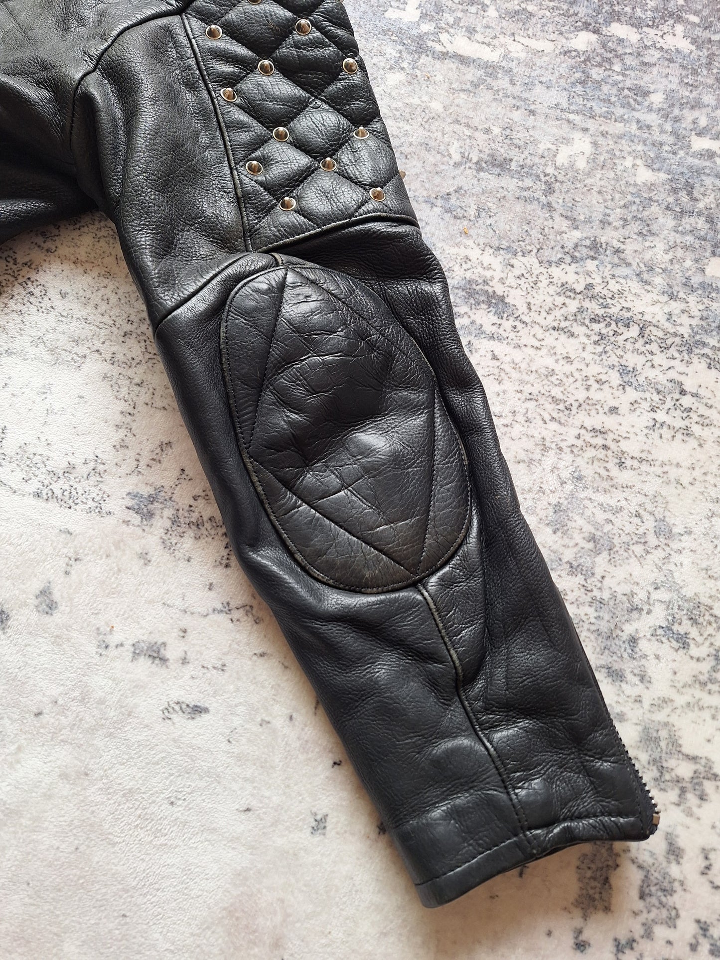 59 Club Moto Leather Biker Jacket - L