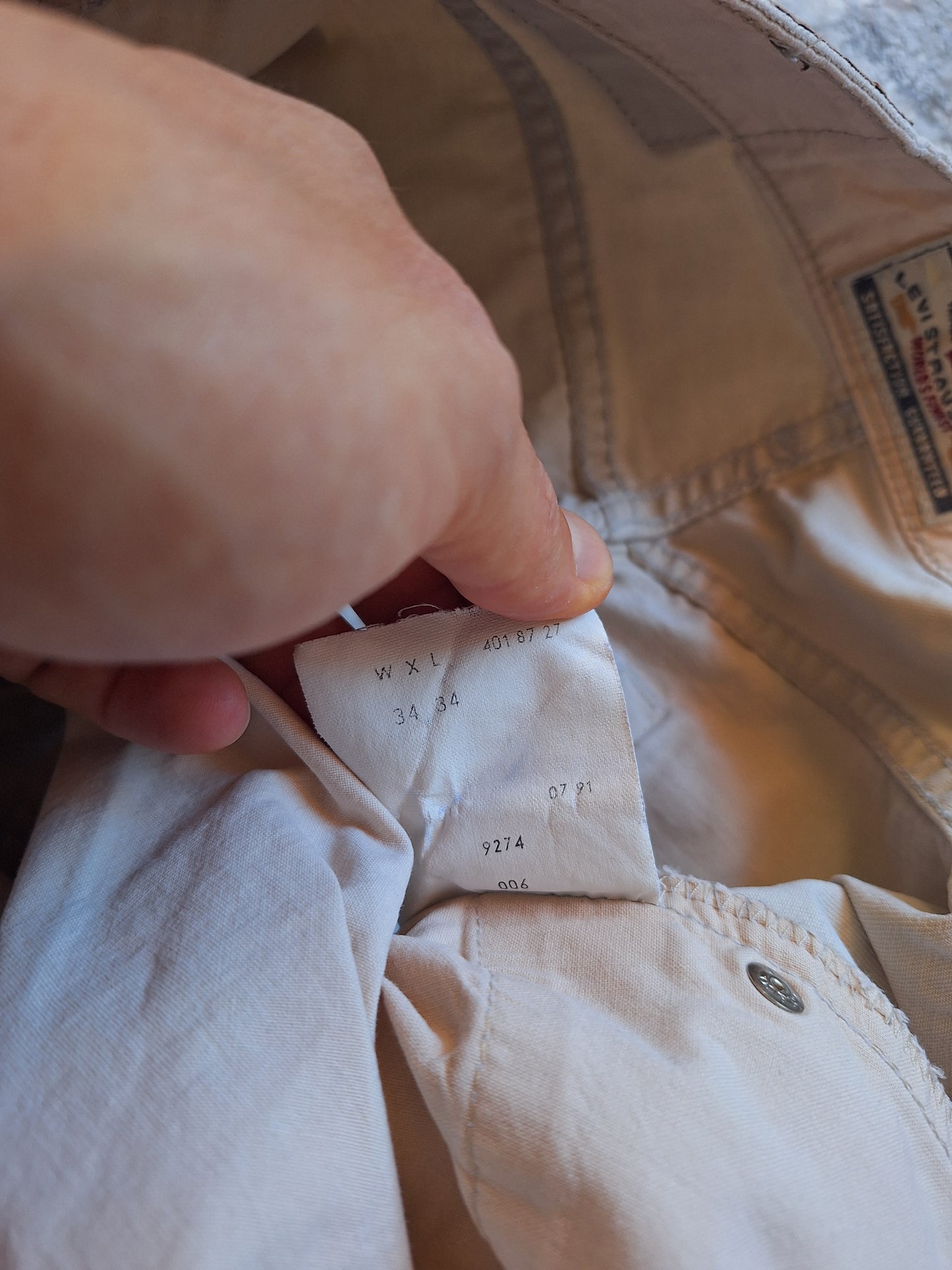 Levi's 401 90s Jeans Made in Italy