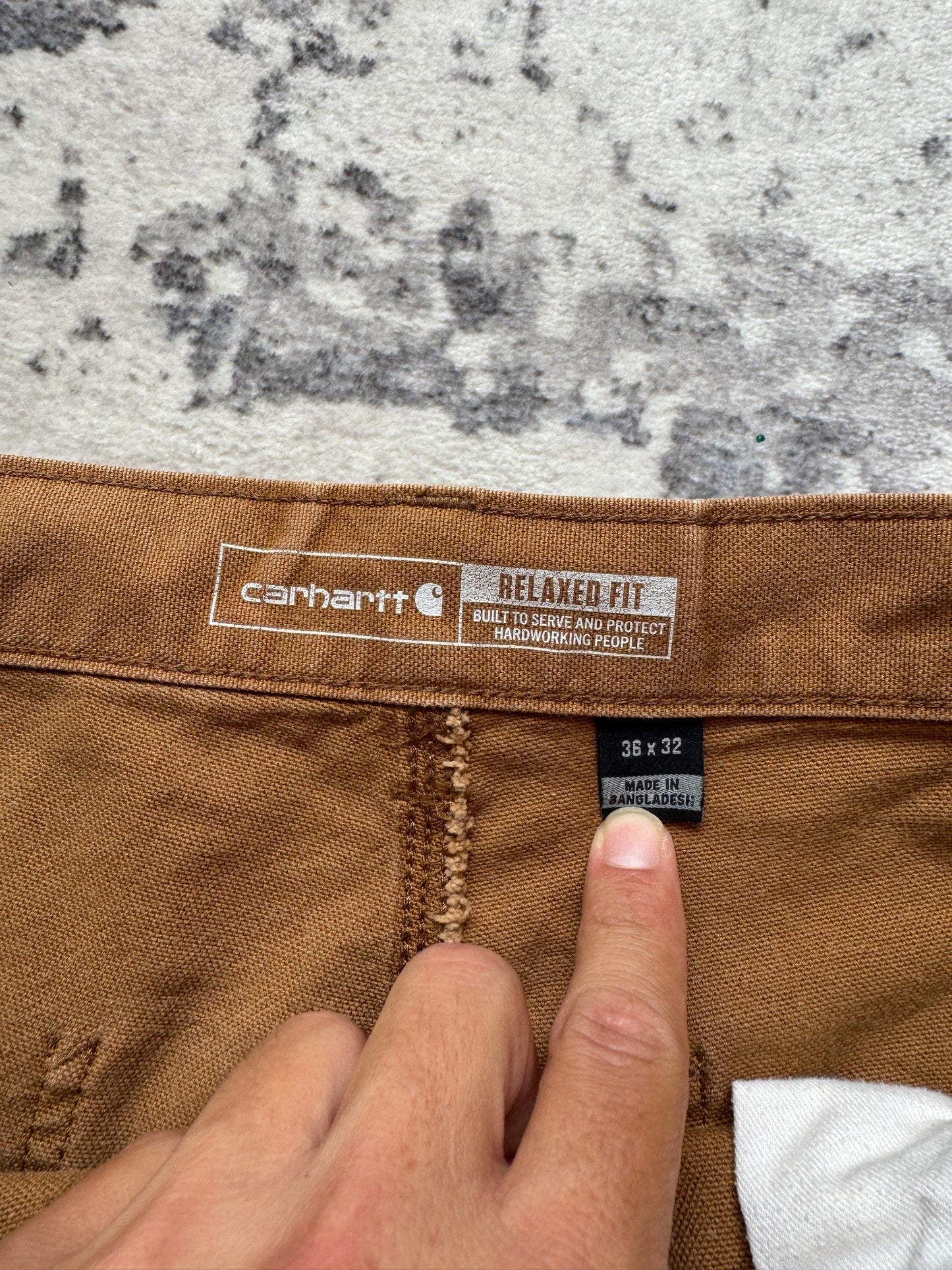 Vintage Carhartt Double Knee Carpenter Pants - 36x32