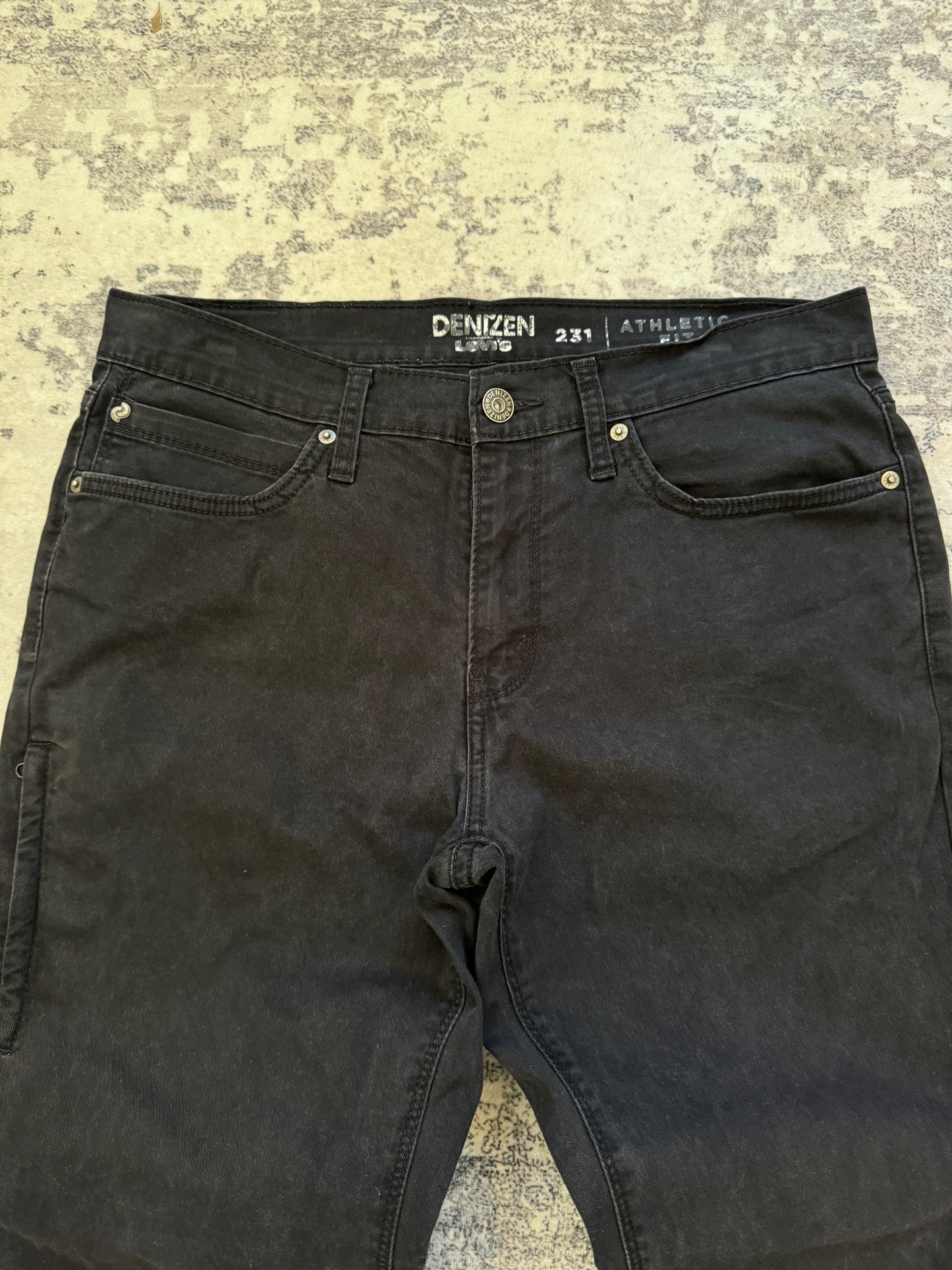 Levis Denizen 231 Jeans Black - W32 L30