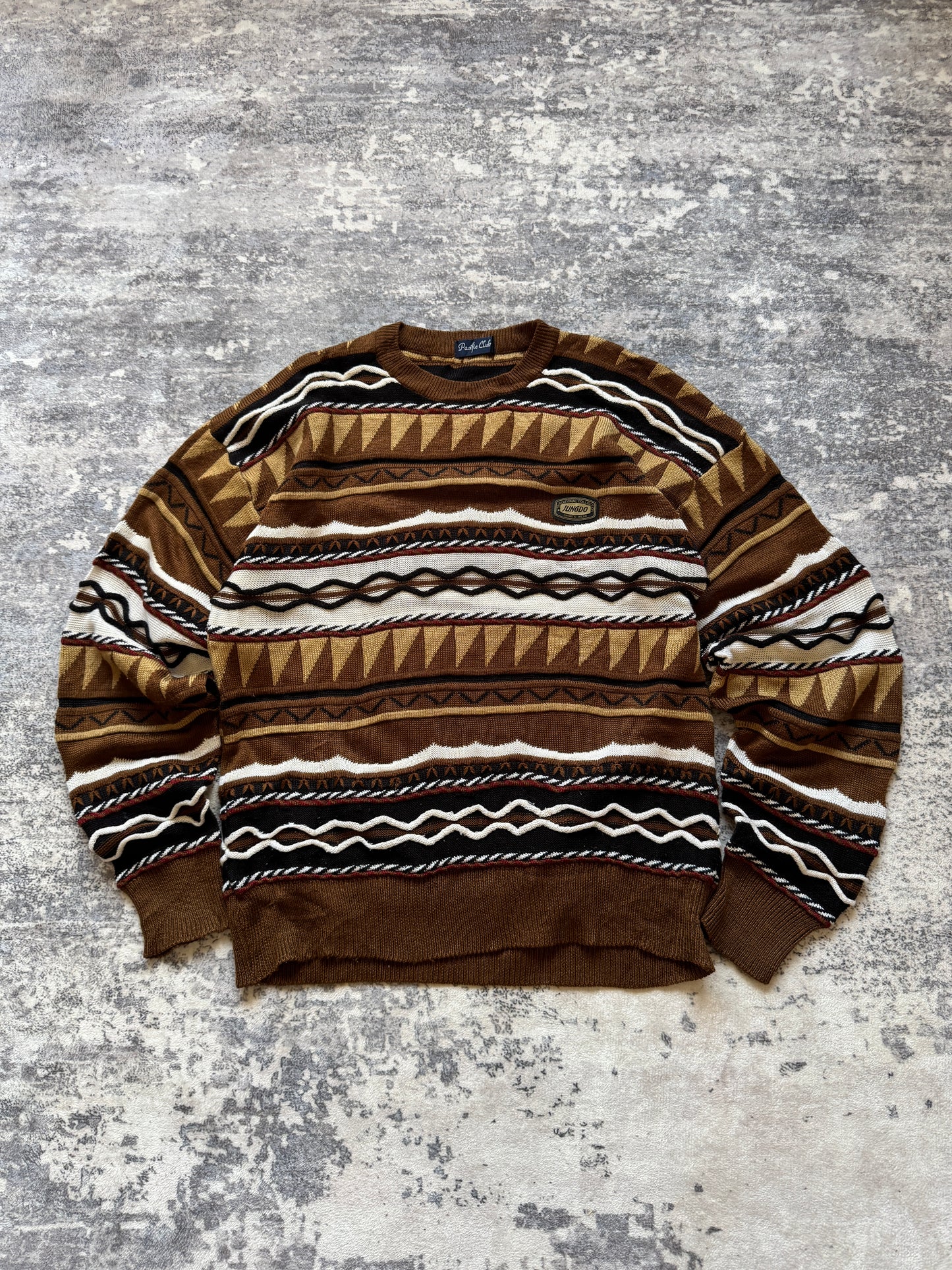 Vintage Coogi Style sweater knit - M
