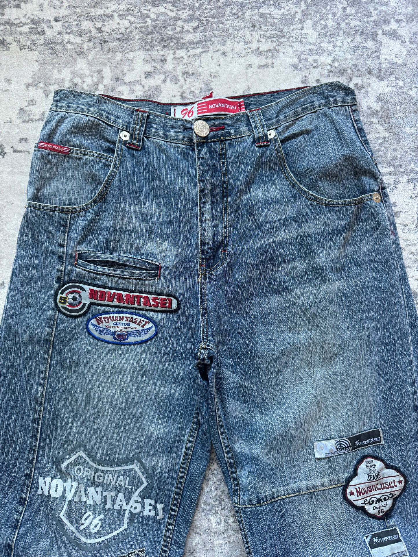 Vintage Y2K Baggy Jeans Novantasei - 36 / L