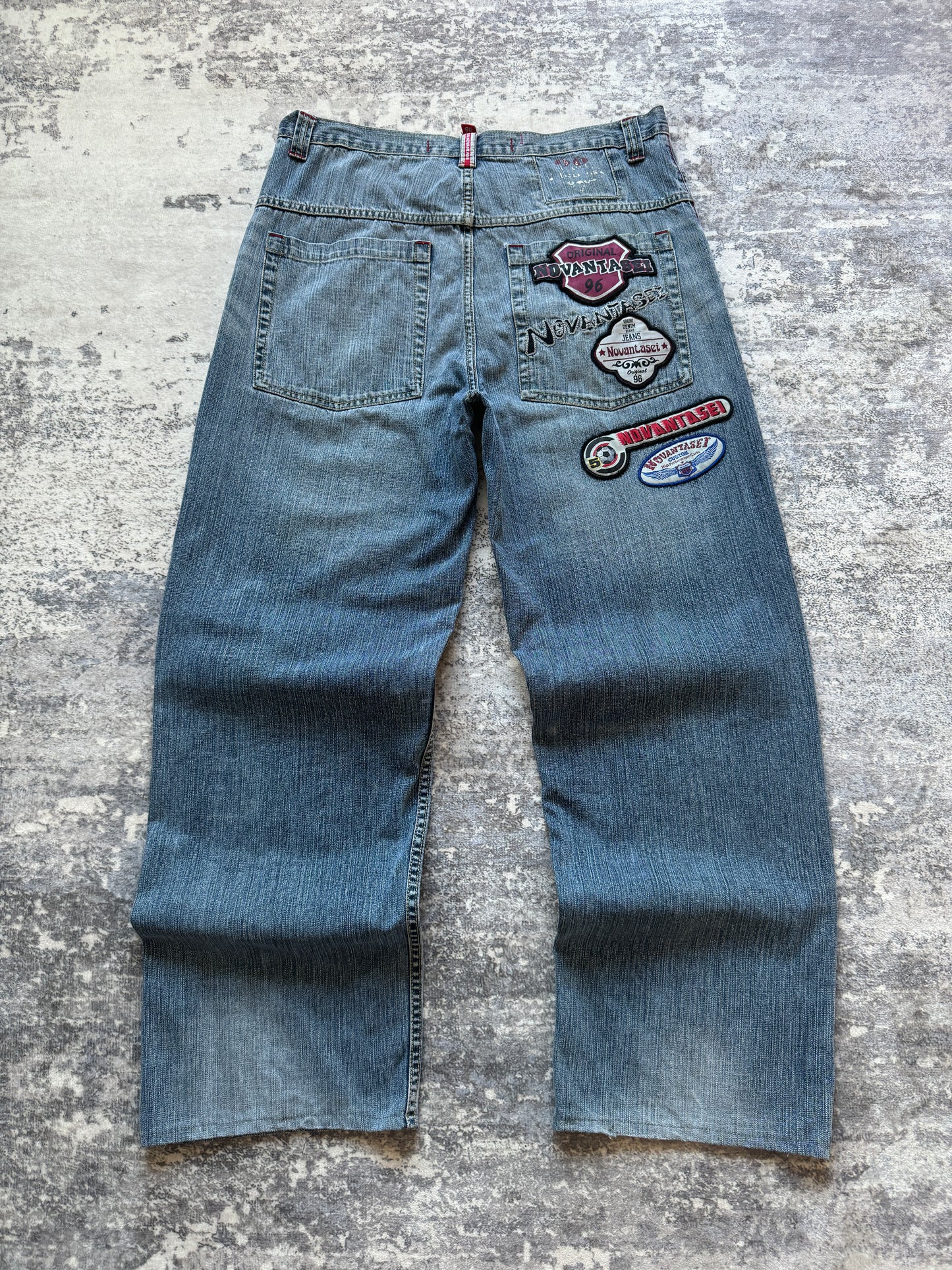 Vintage Y2K Baggy Jeans Novantasei - 36 / L