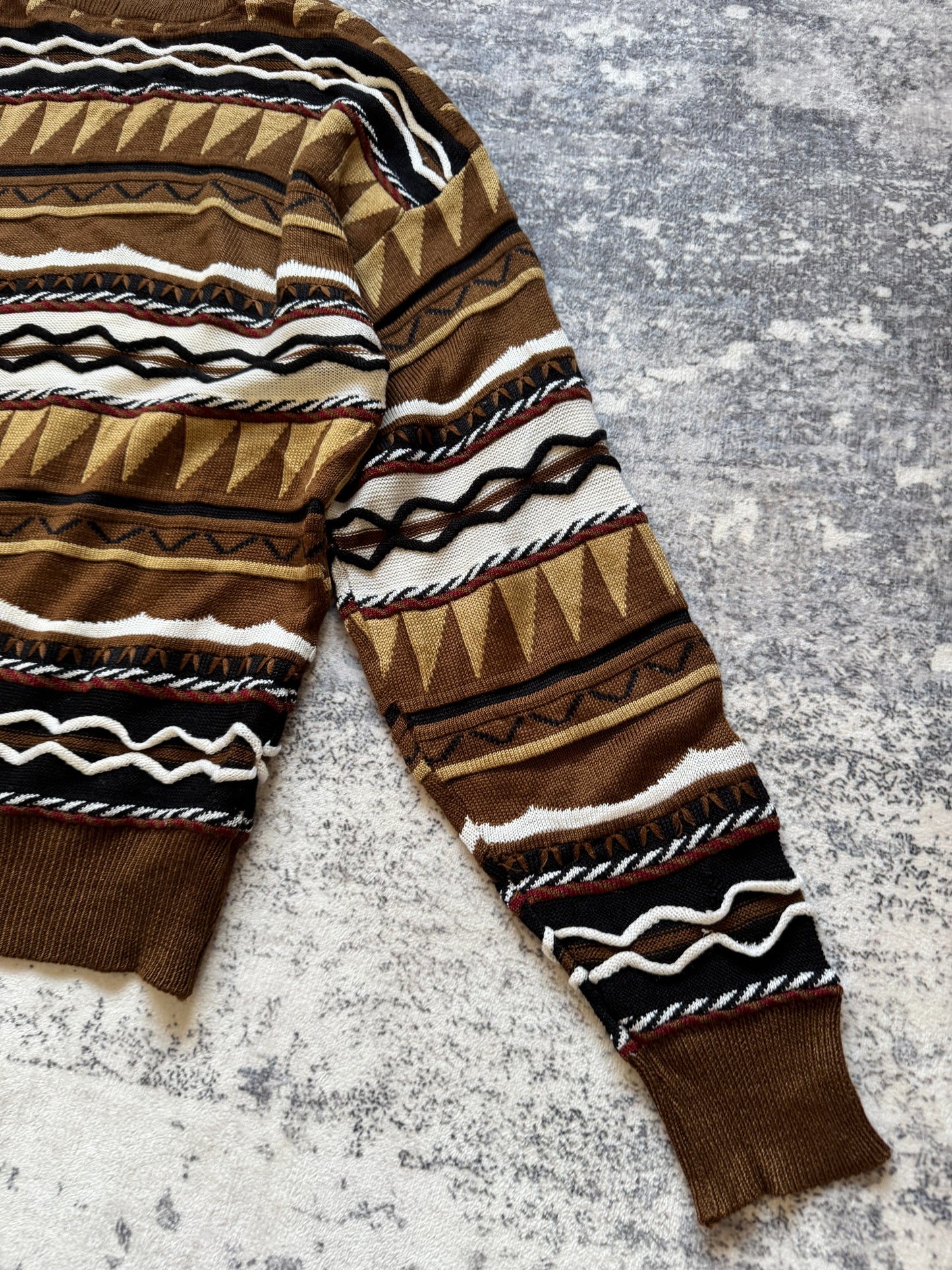 Vintage Coogi Style sweater knit - M