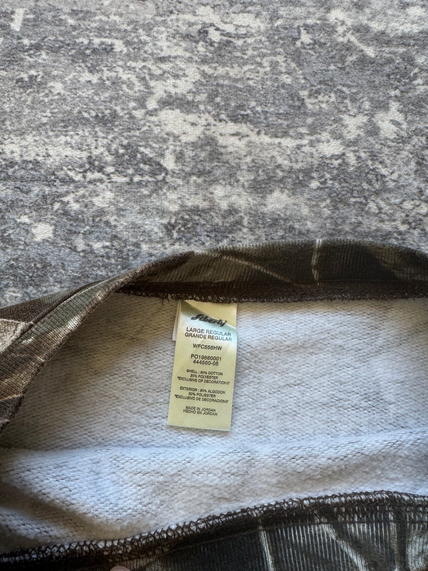 Vintage Liberty Realtree camo Crew sweat - L
