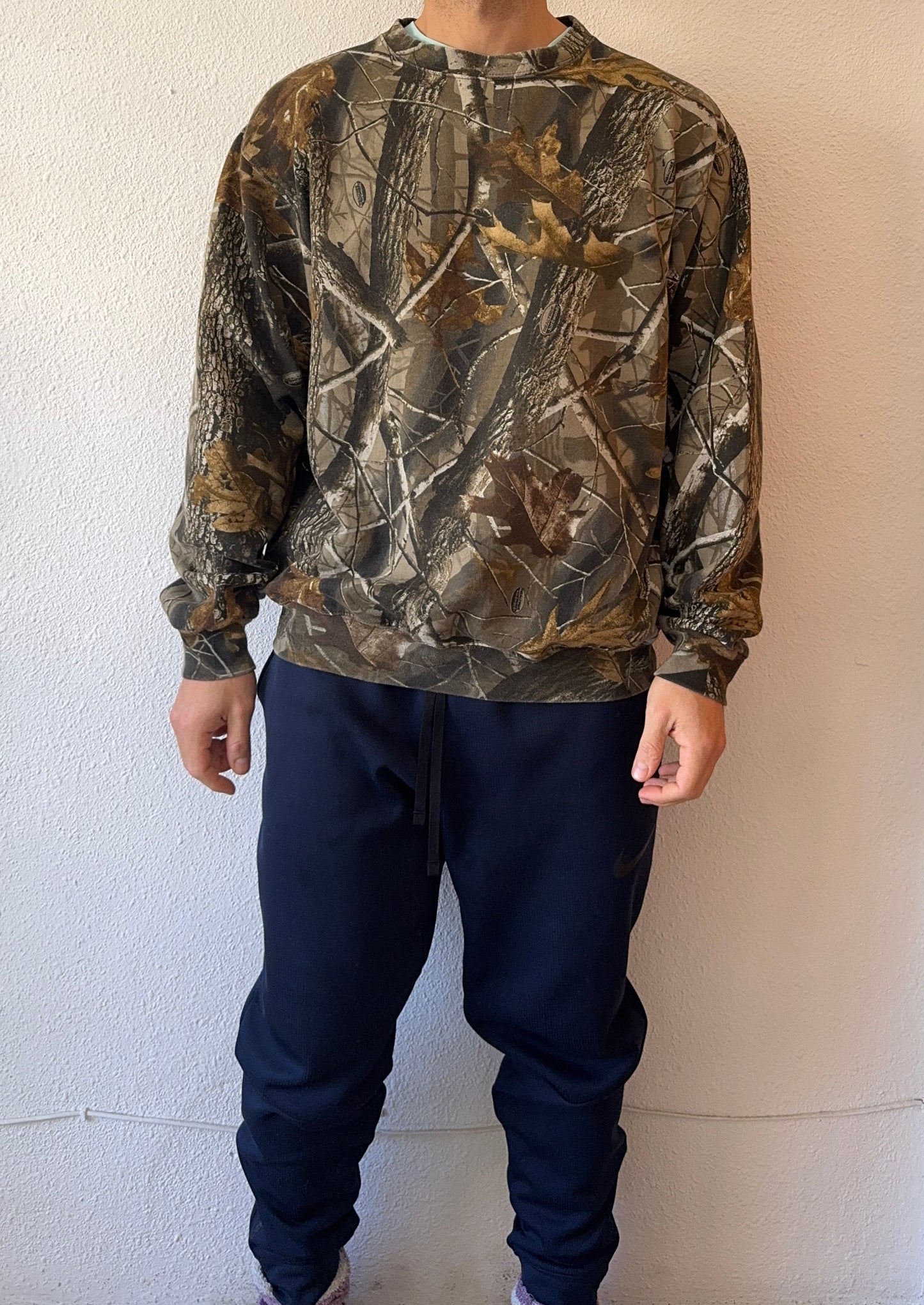 Vintage Liberty Realtree camo Crew sweat - L