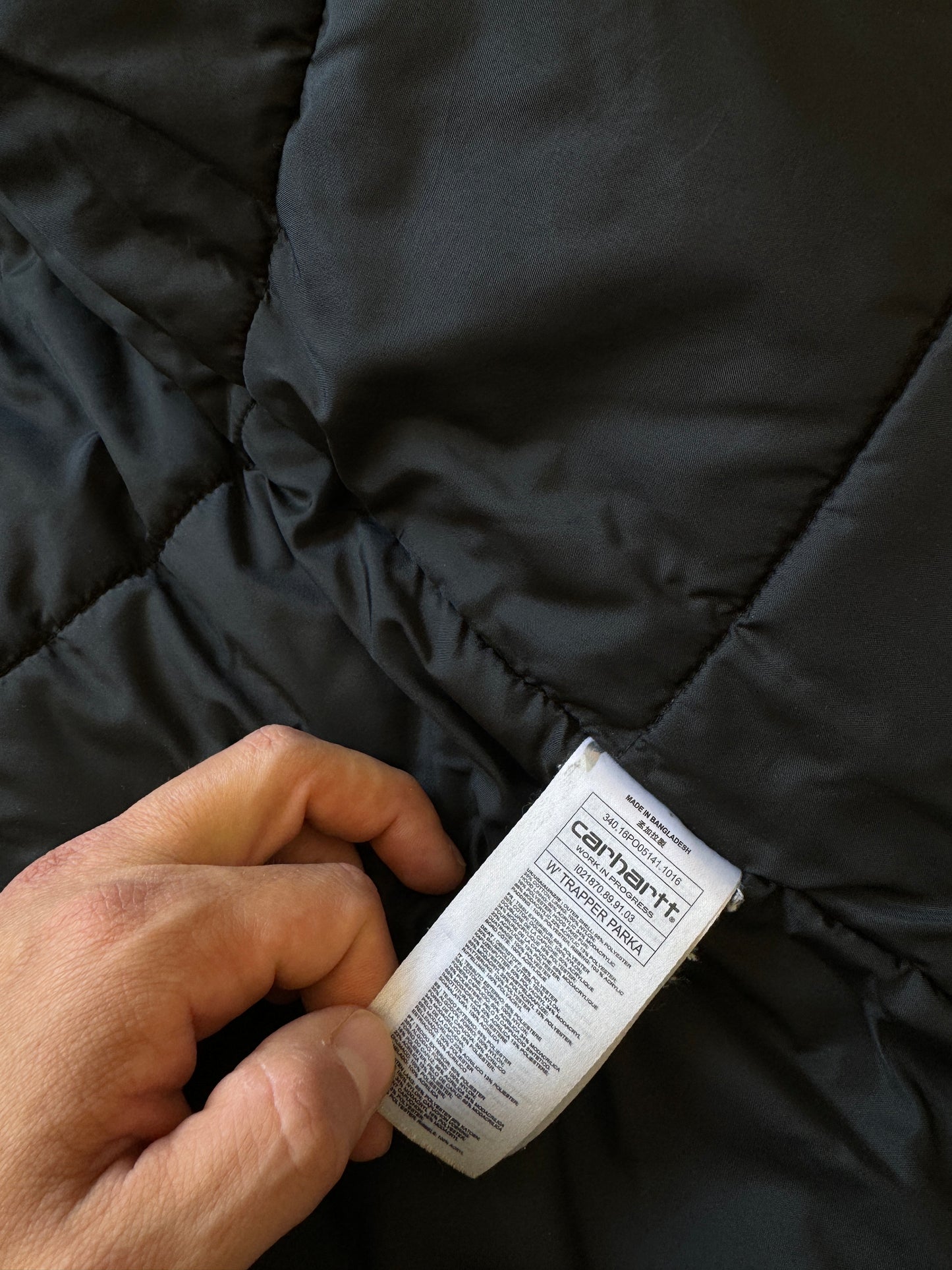 Carhartt WIP Trapper Parka Jacket - S Women
