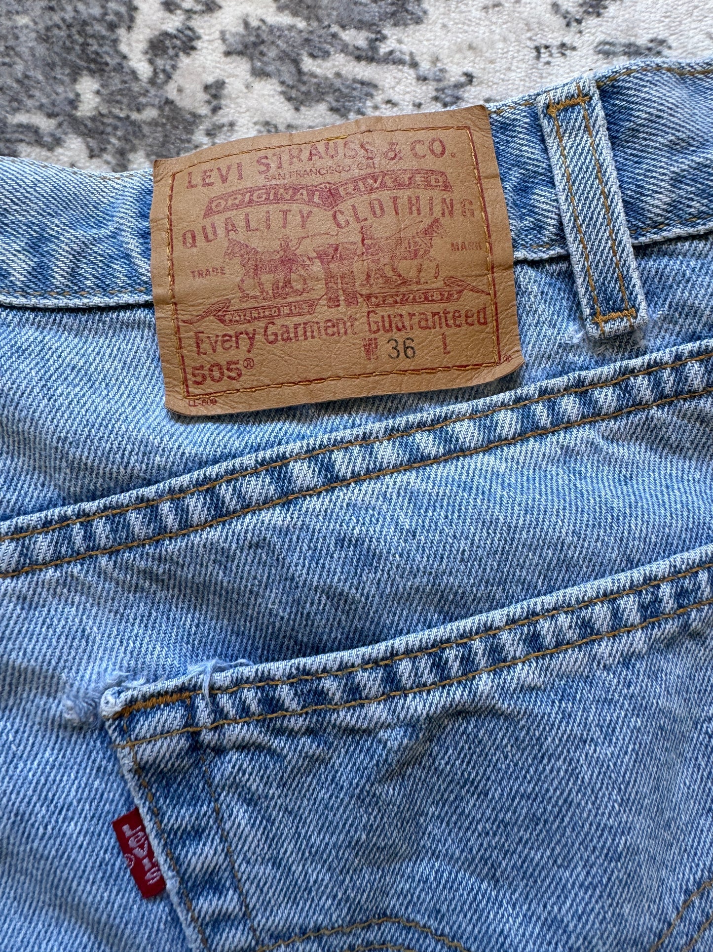 Levis 505 Jeans Shorts Vintage - 36