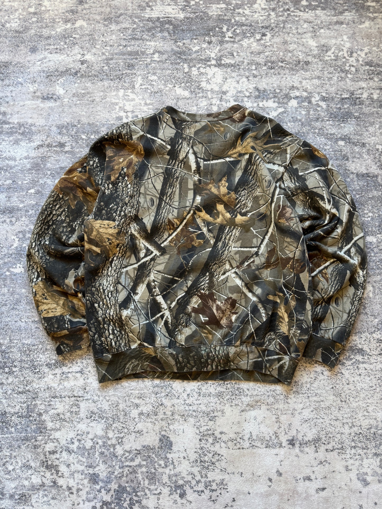 Vintage Liberty Realtree camo Crew sweat - L