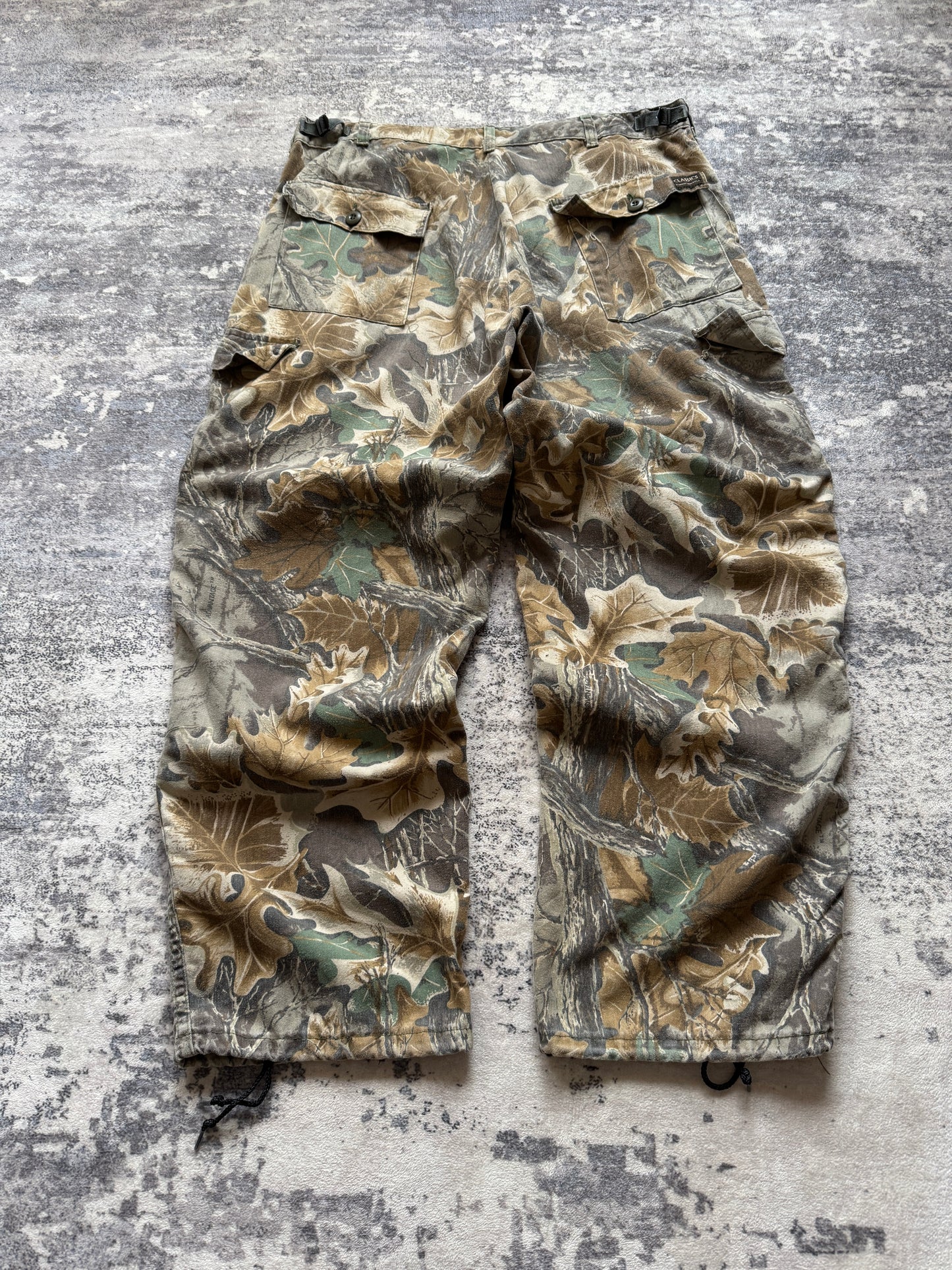 Vintage 90s Realtree Cargo Pants Made In USA - XL