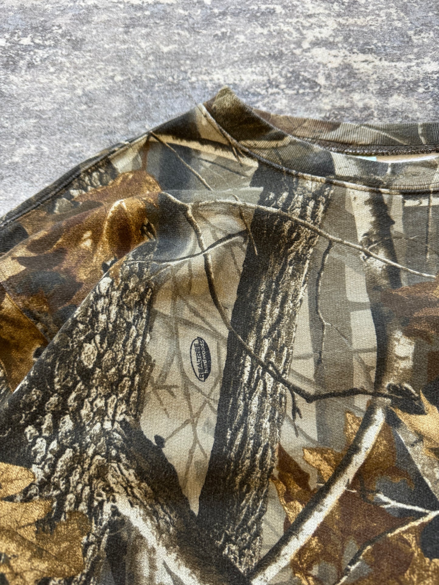 Vintage Liberty Realtree camo Crew sweat - L