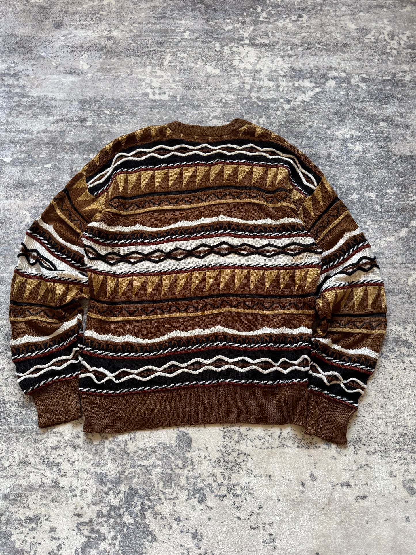 Vintage Coogi Style sweater knit - M
