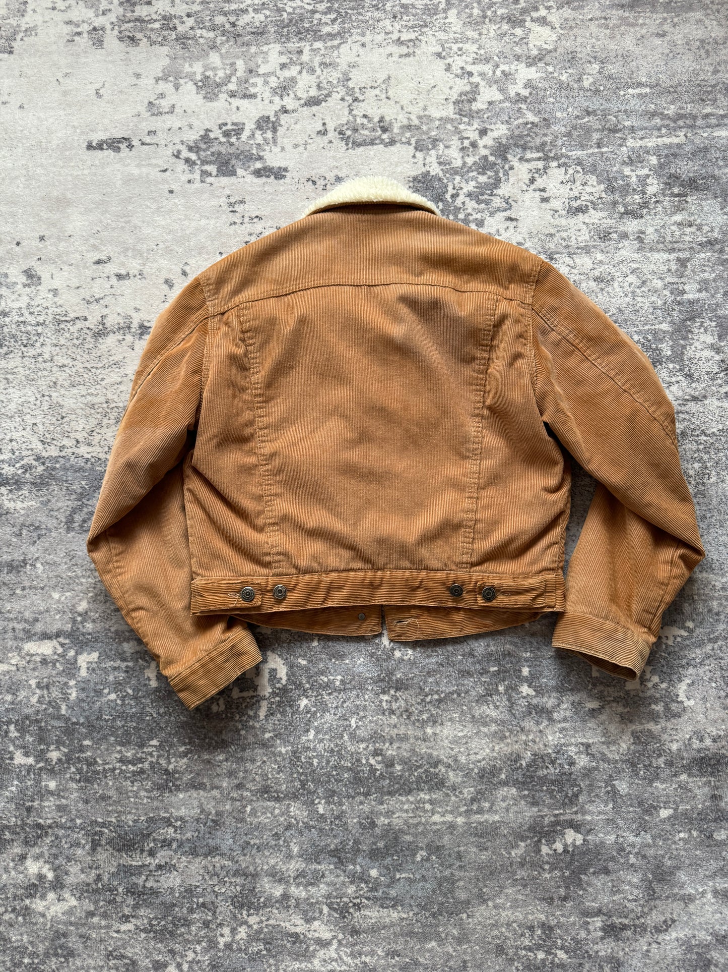 Vintage Perez Textiles Corduroy Sherla Jacket Crop - M Women
