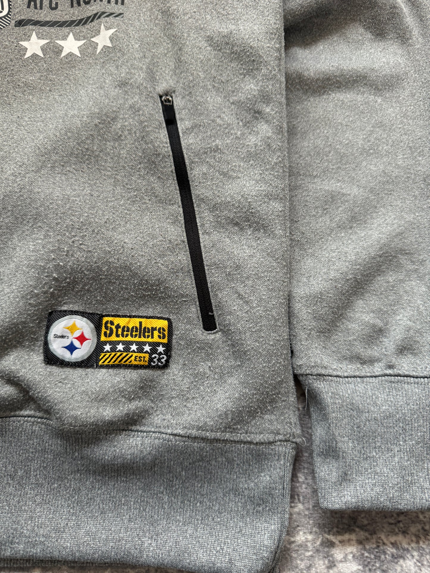 NFL Team Apprel Pittsbourgh Steelers Hoodie - S