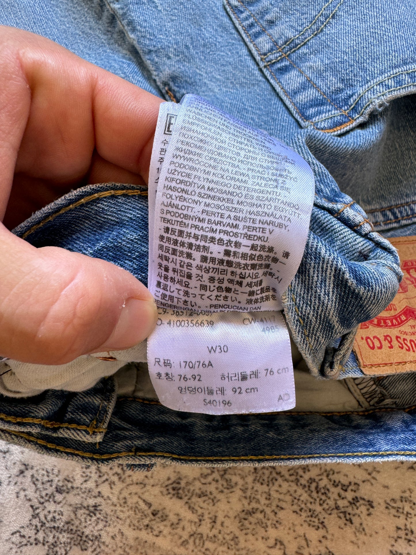 Levis 501 Jeans Shorts womens - 30