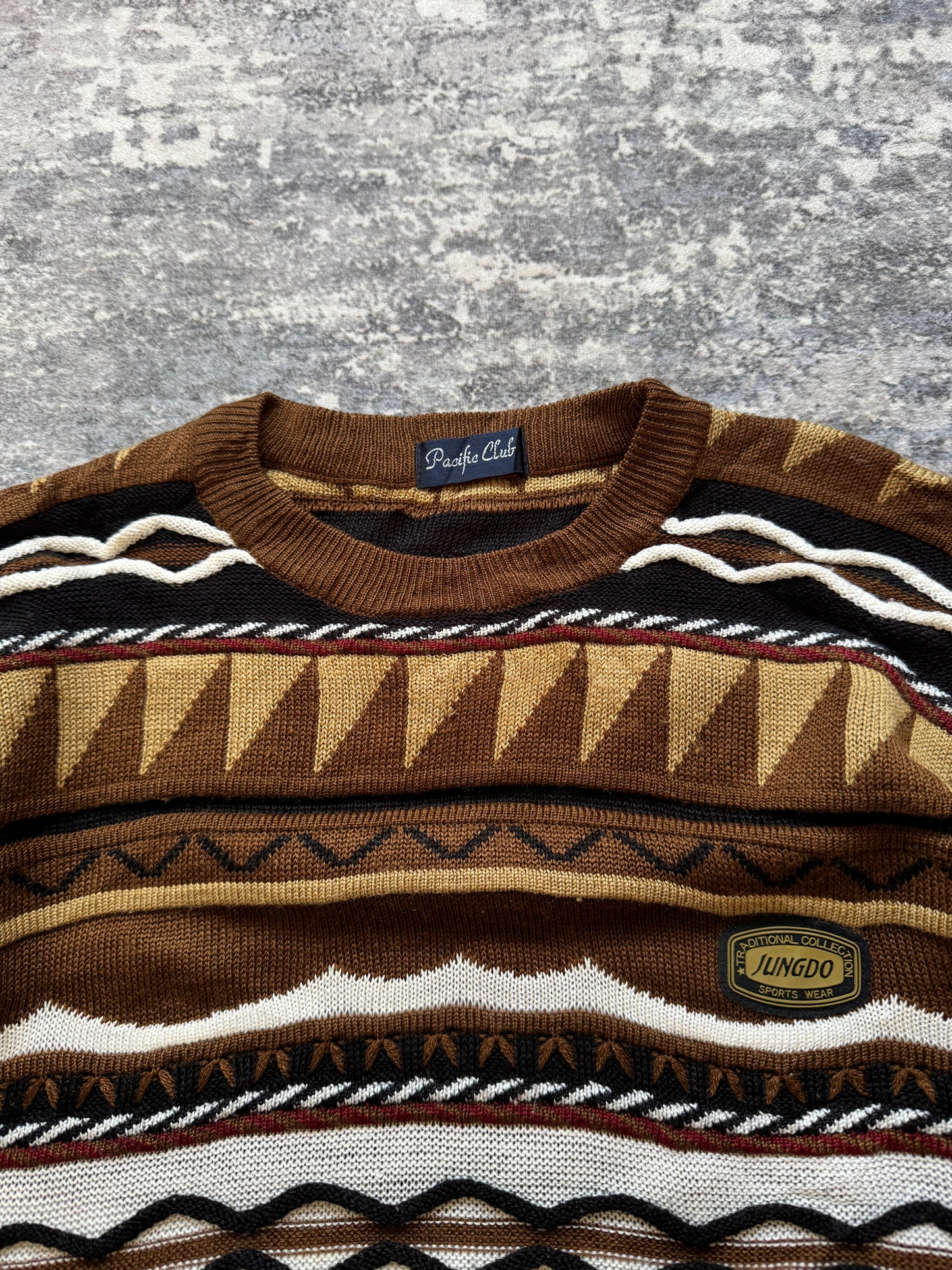 Vintage Coogi Style sweater knit - M