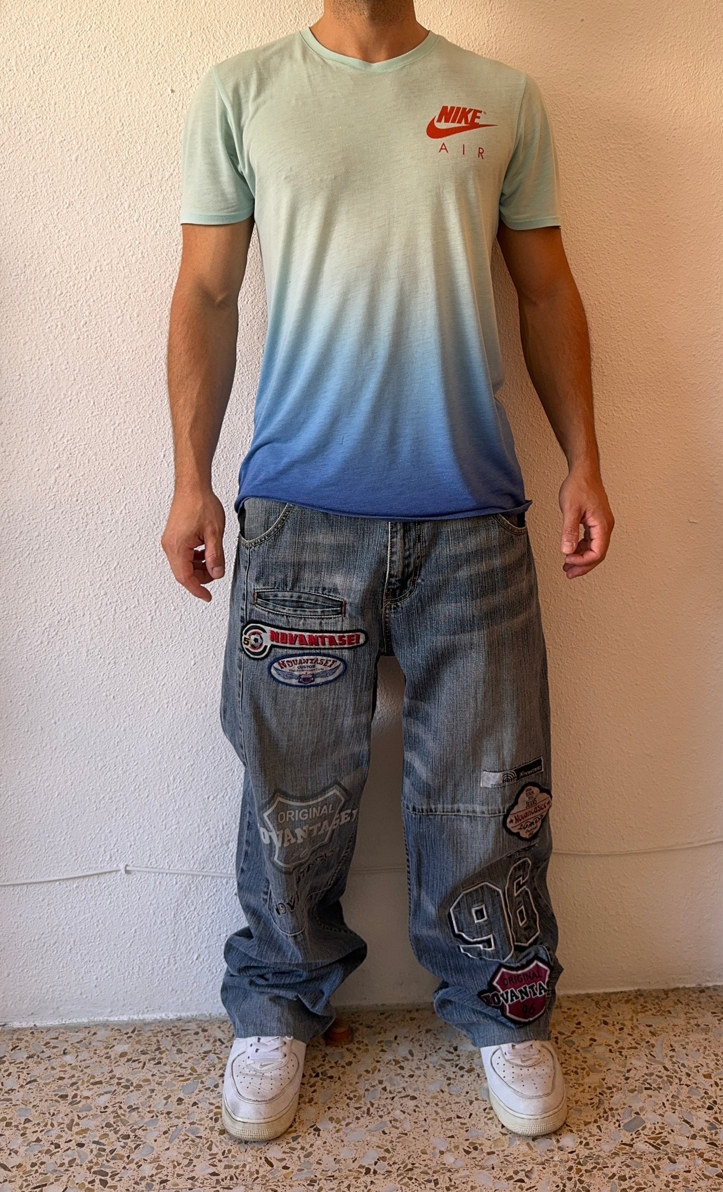 Vintage Y2K Baggy Jeans Novantasei - 36 / L