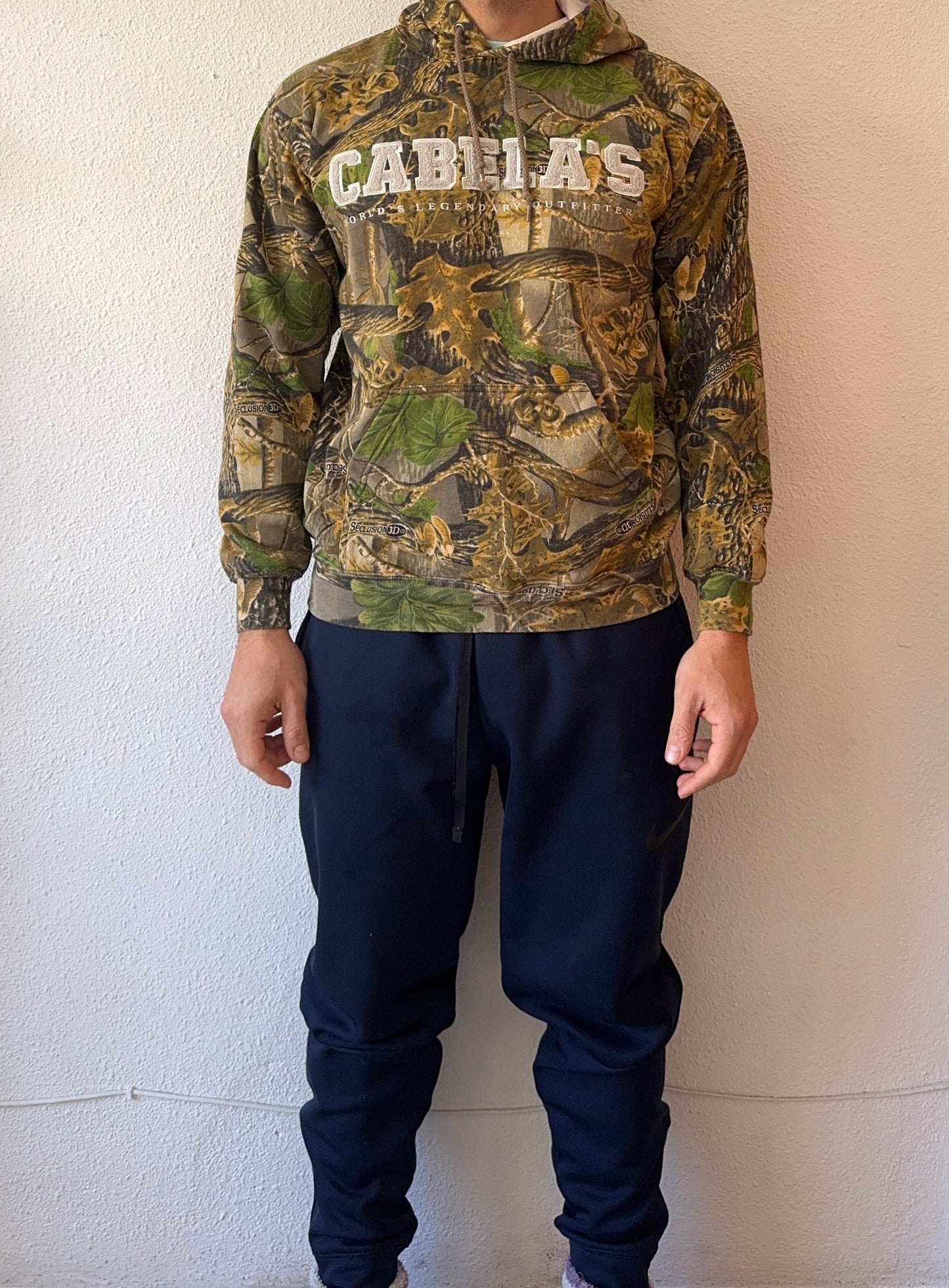 Cabela’s Realtree camo Hoodie sweat - S