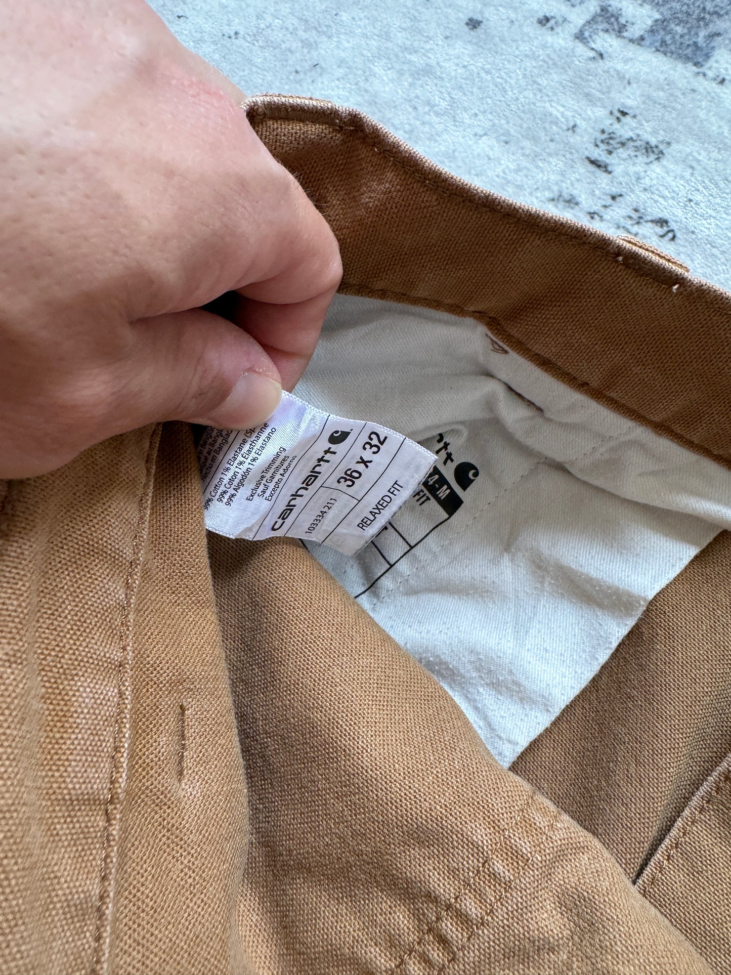 Vintage Carhartt Double Knee Carpenter Pants - 36x32