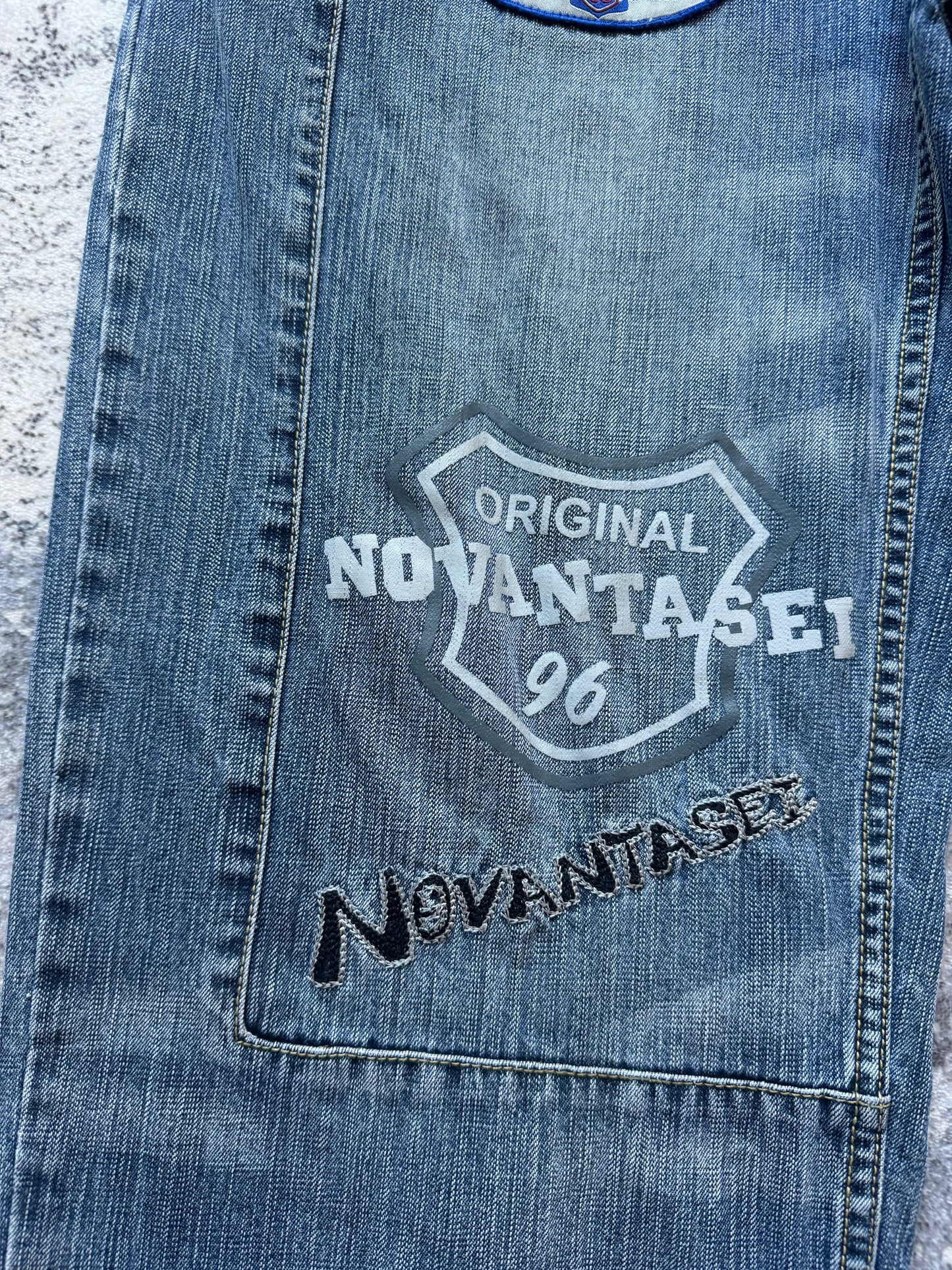 Vintage Y2K Baggy Jeans Novantasei - 36 / L