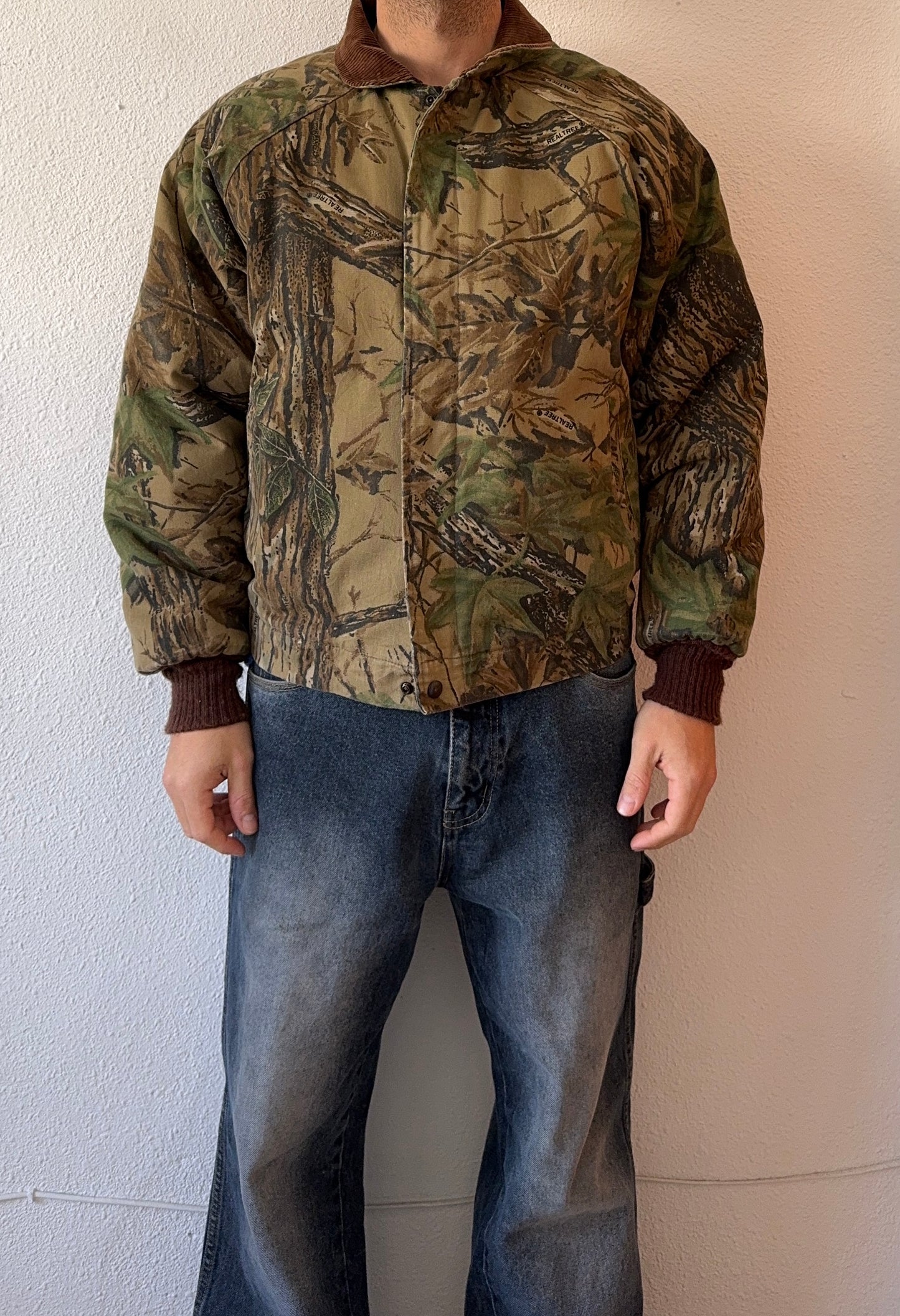 Vintage 90s Wall’s Realtree Bomber Jacket - L
