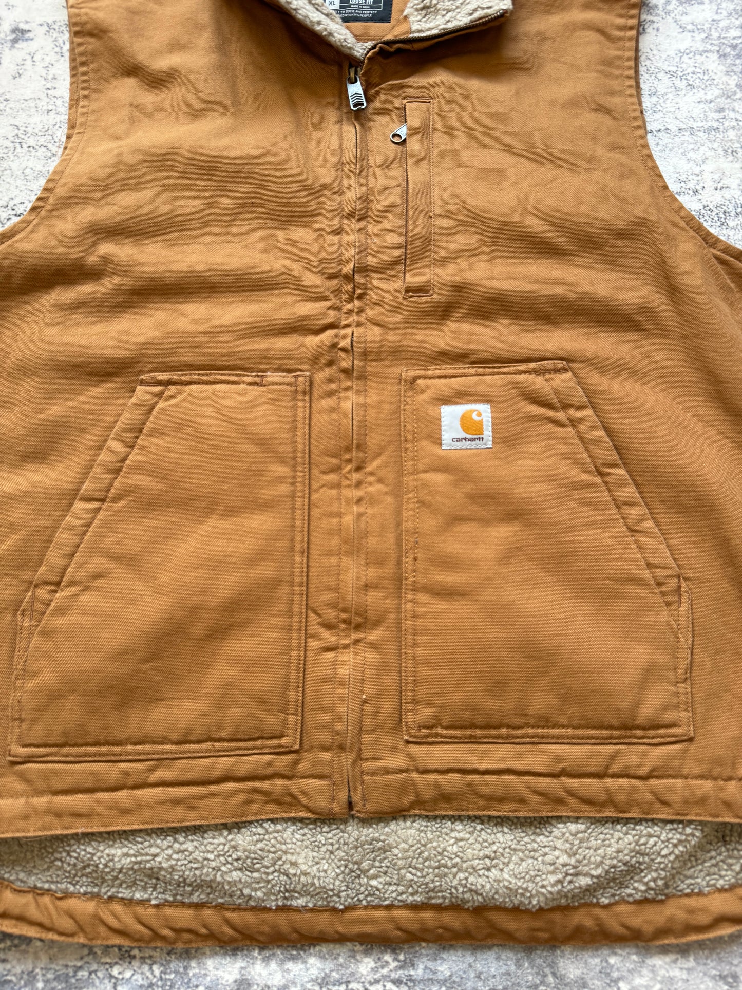 Carhartt Sherpa Vest Jacket - XL