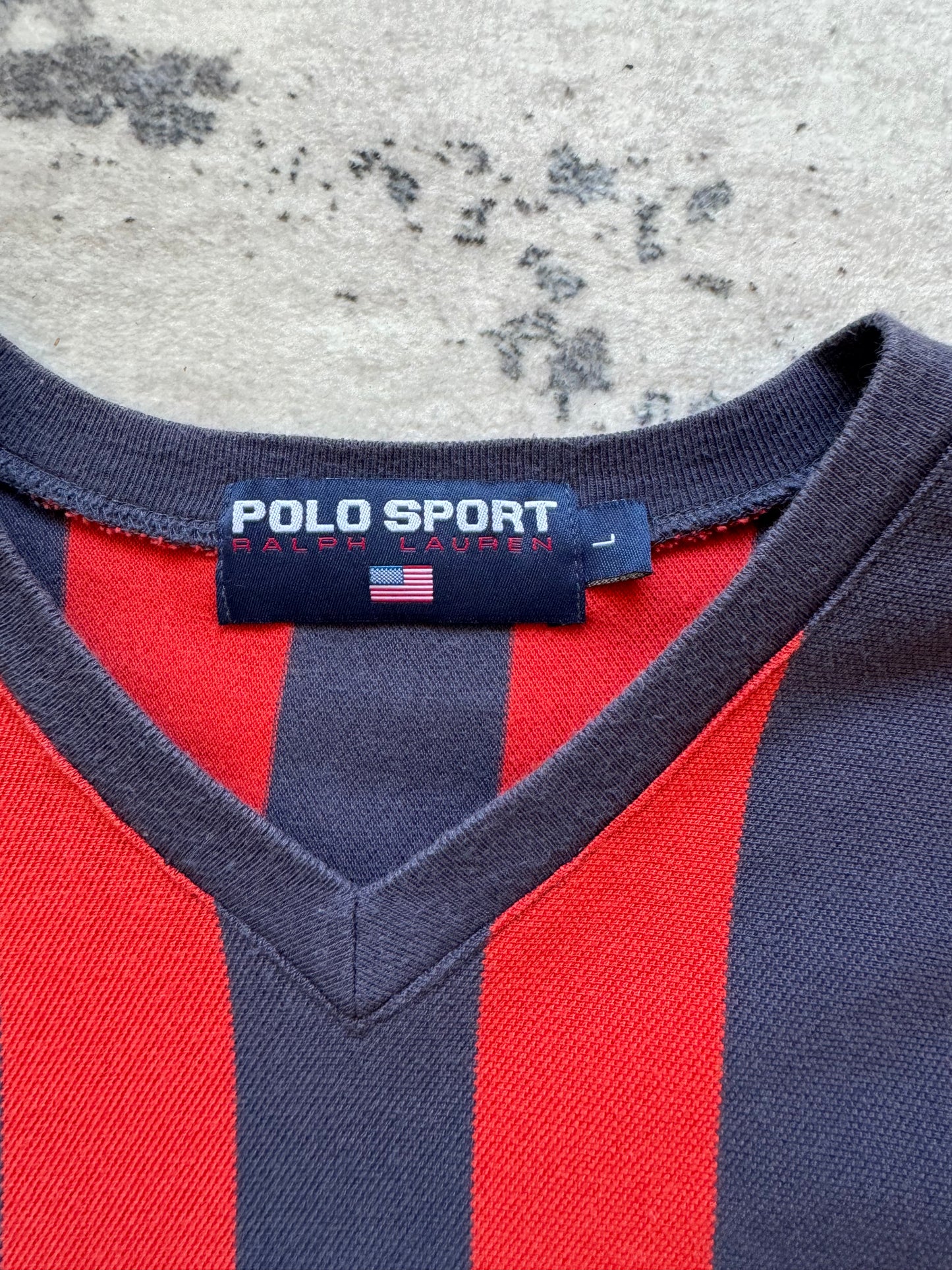 Ralph Lauren Polo Sport ‘67 Stripes T-shirt - L