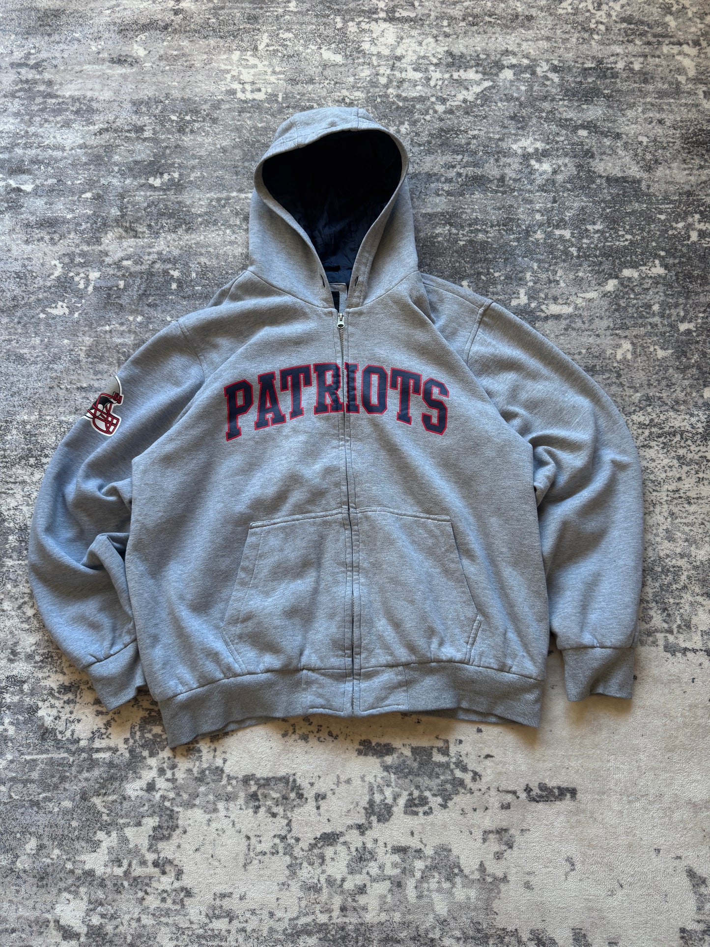NFL Team Patriots Hoodie Zip Up - XL