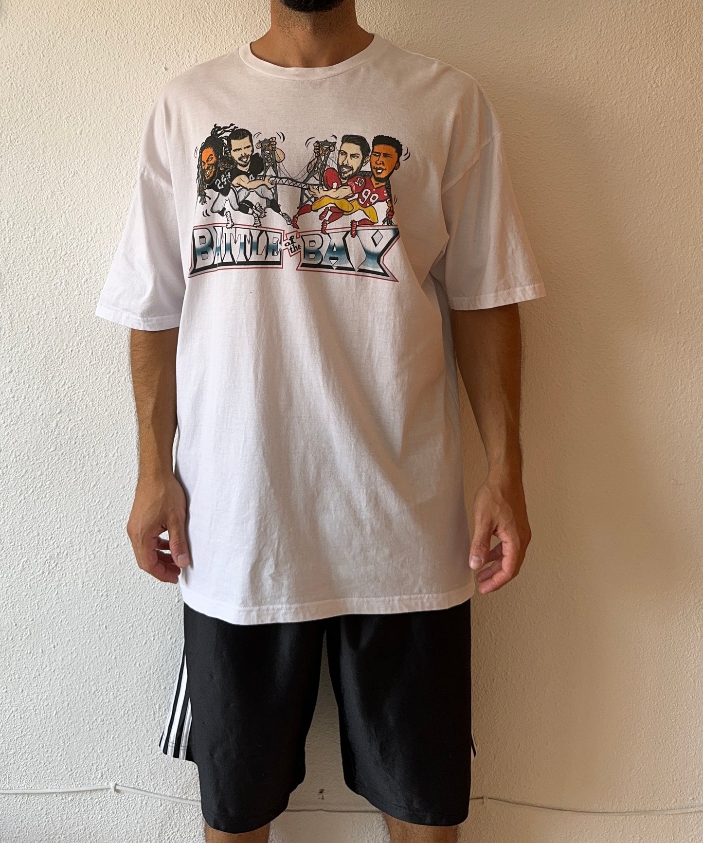 Vintage NFL Battle of the Bay t-shirt - XXL