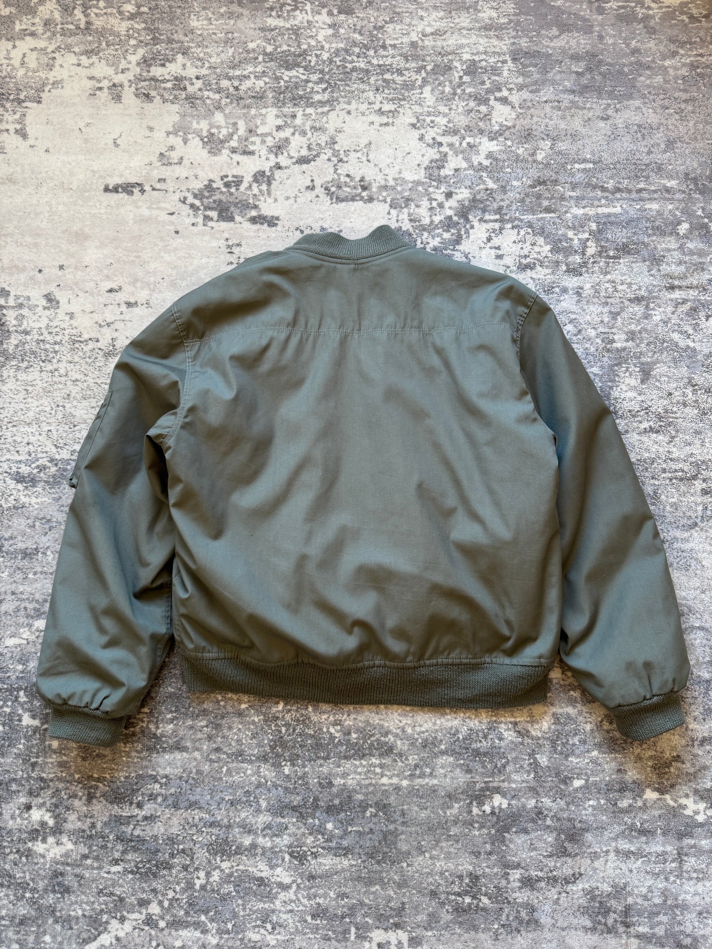 Vintage 90s Bomber MA1 Flight Jacket 2 pieces - XL