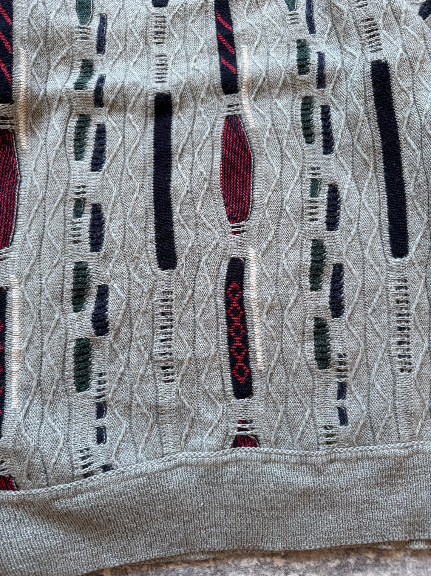 Vintage Adino Lando Coogi Style sweater knit - M