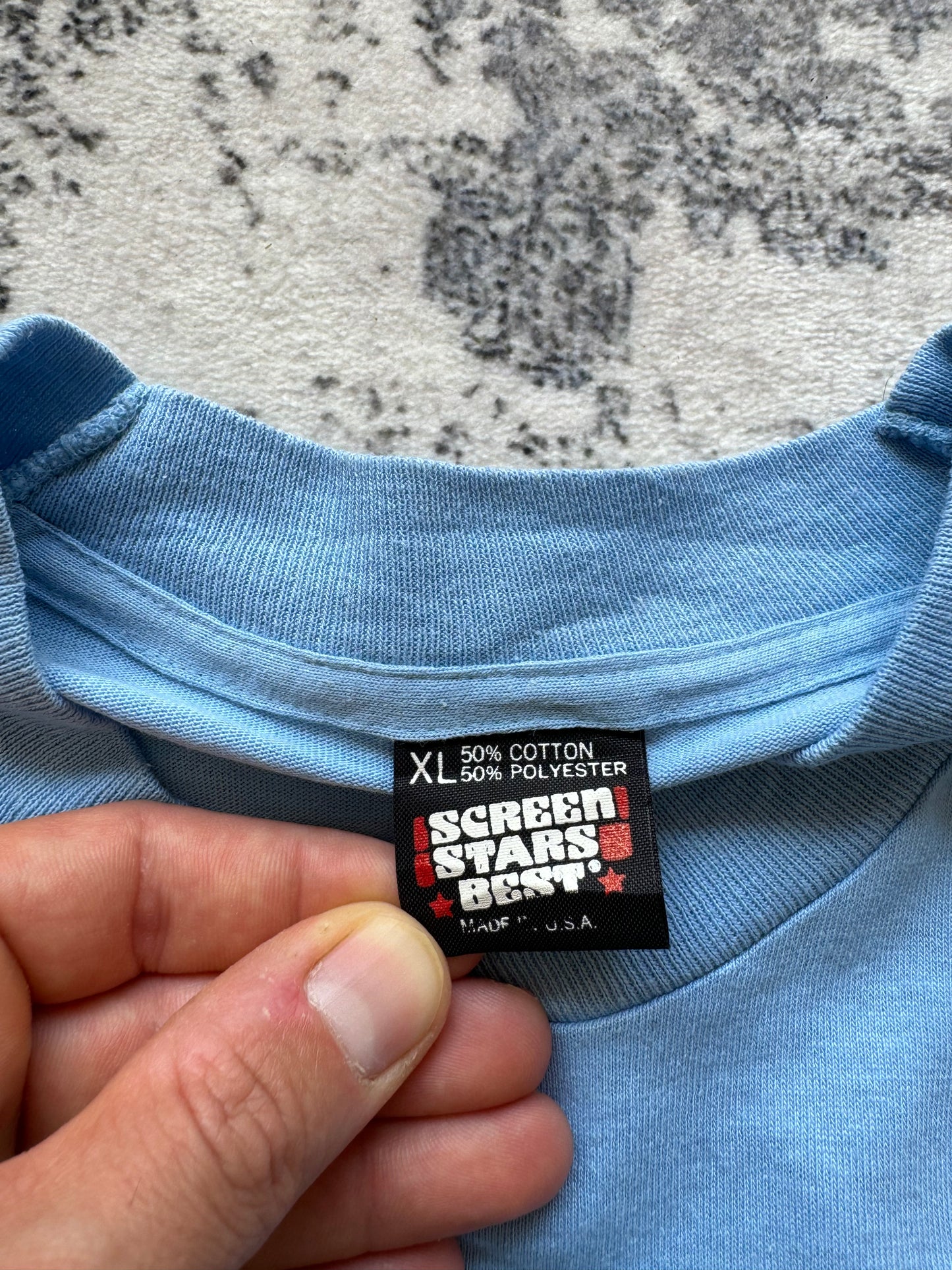 Screen Stars 90s SHIT Graphic Single Stitch t-shirt vintage - XL
