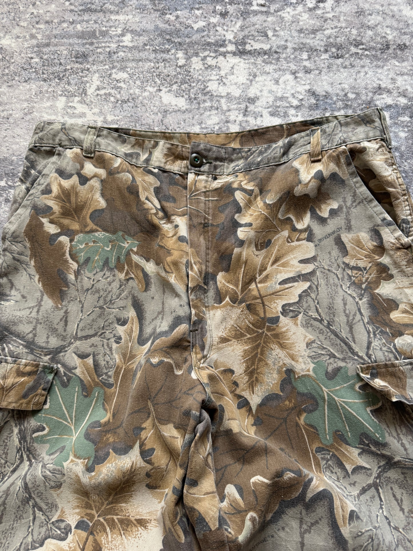 Vintage 90s Realtree Cargo Pants Made In USA - XL