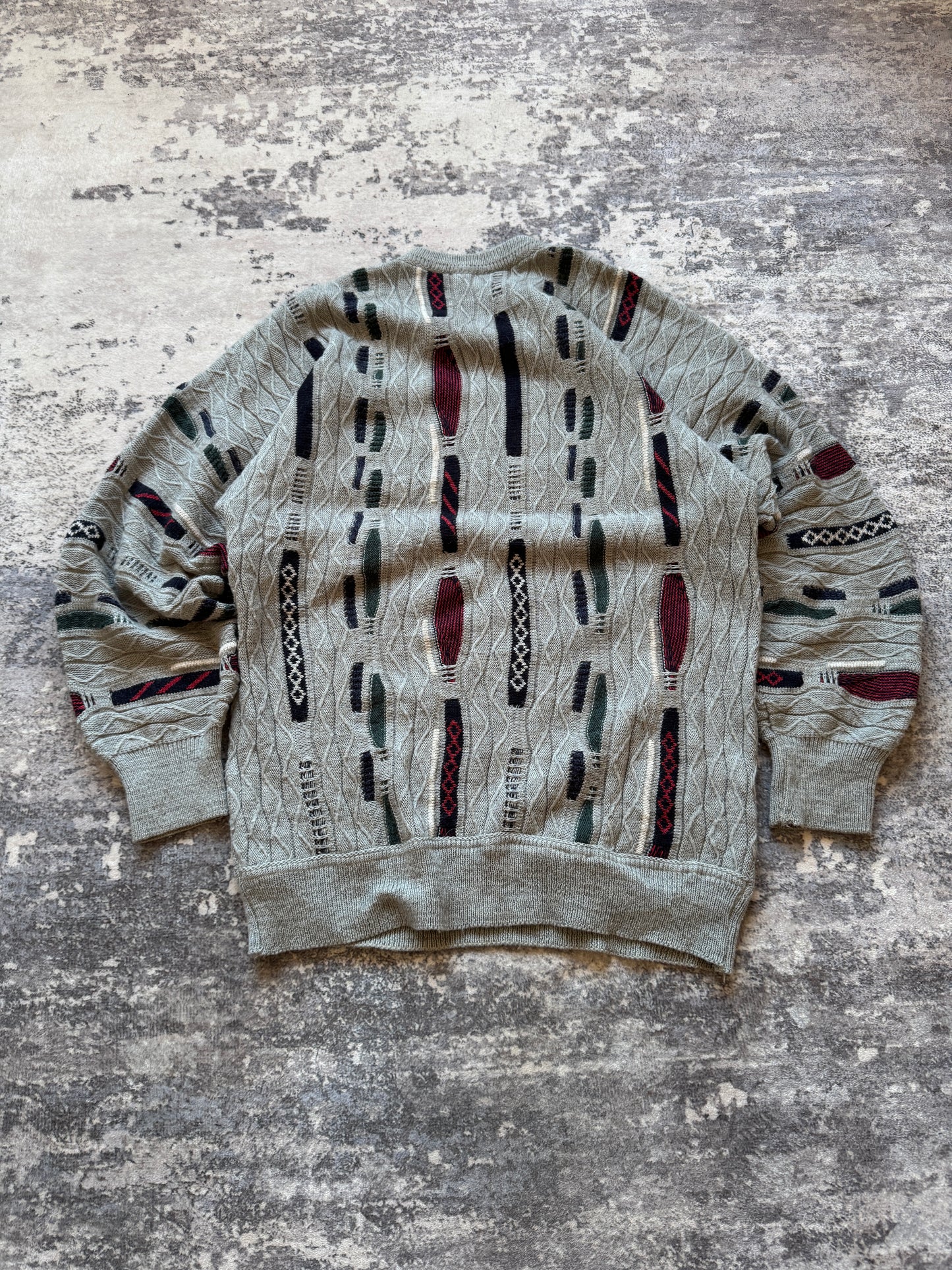 Vintage Adino Lando Coogi Style sweater knit - M