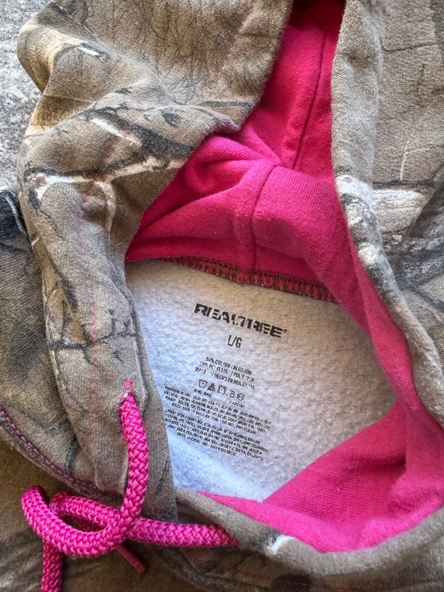 Realtree camo Hoodie sweat - L women’s