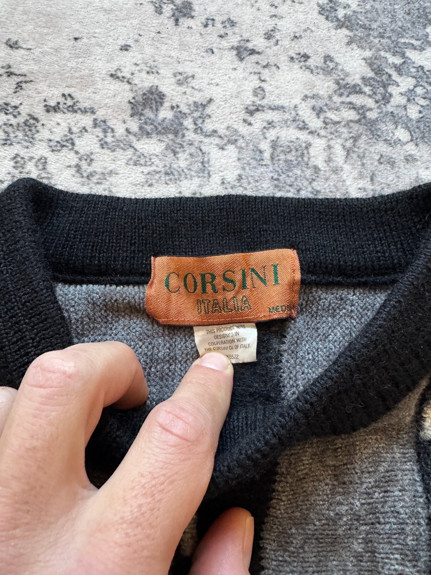 Vintage Corsini Coogi Style sweater knit - S