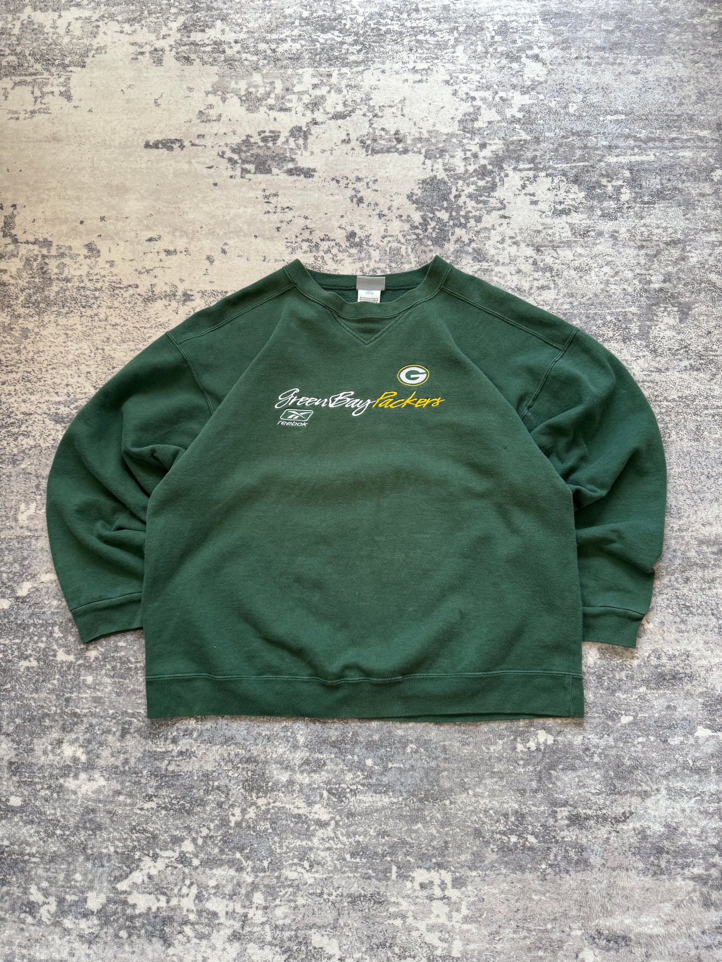 Vintage Reebok NFL Grenn Bay Packers Crew - XL/L