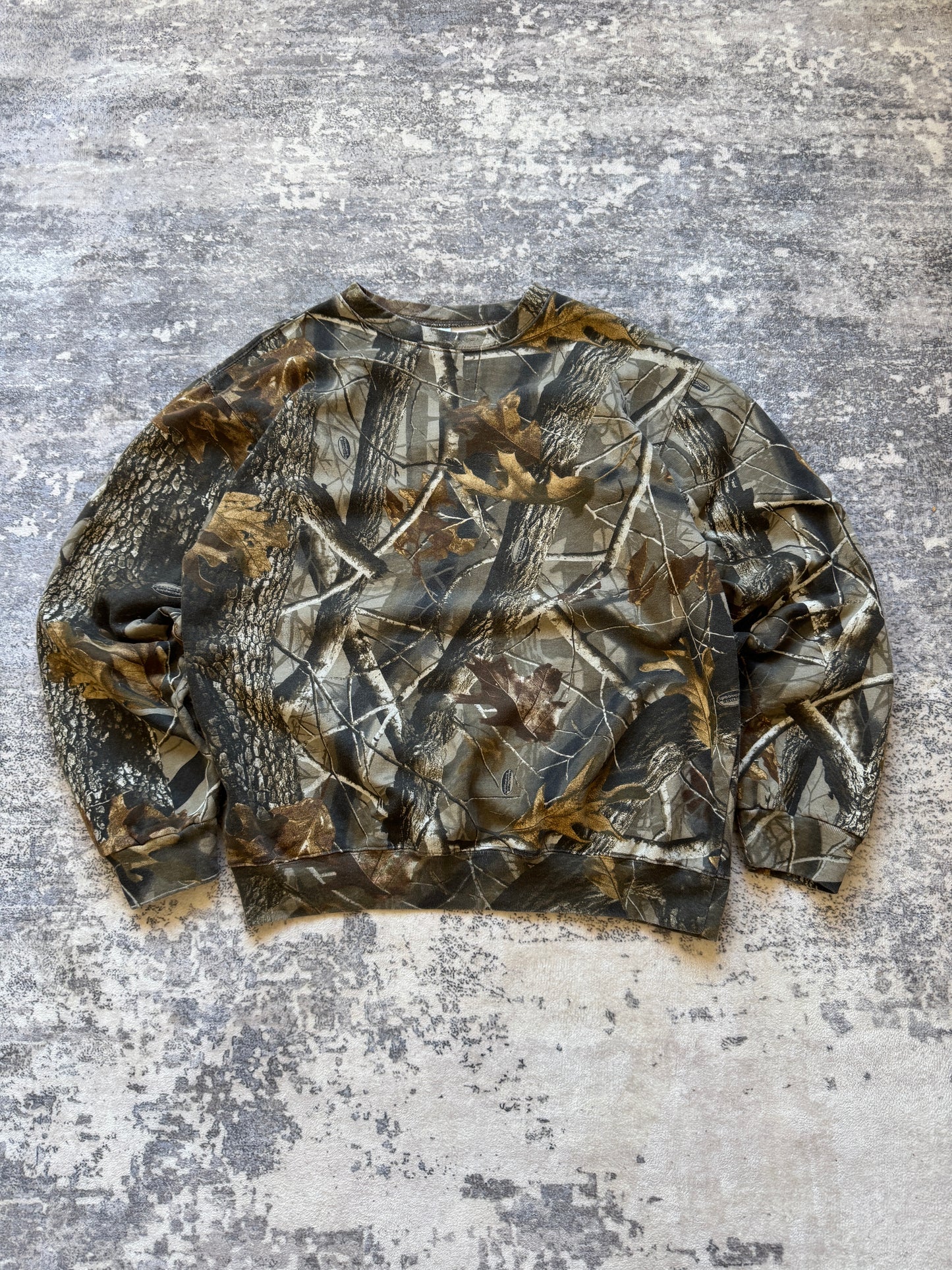 Vintage Liberty Realtree camo Crew sweat - L
