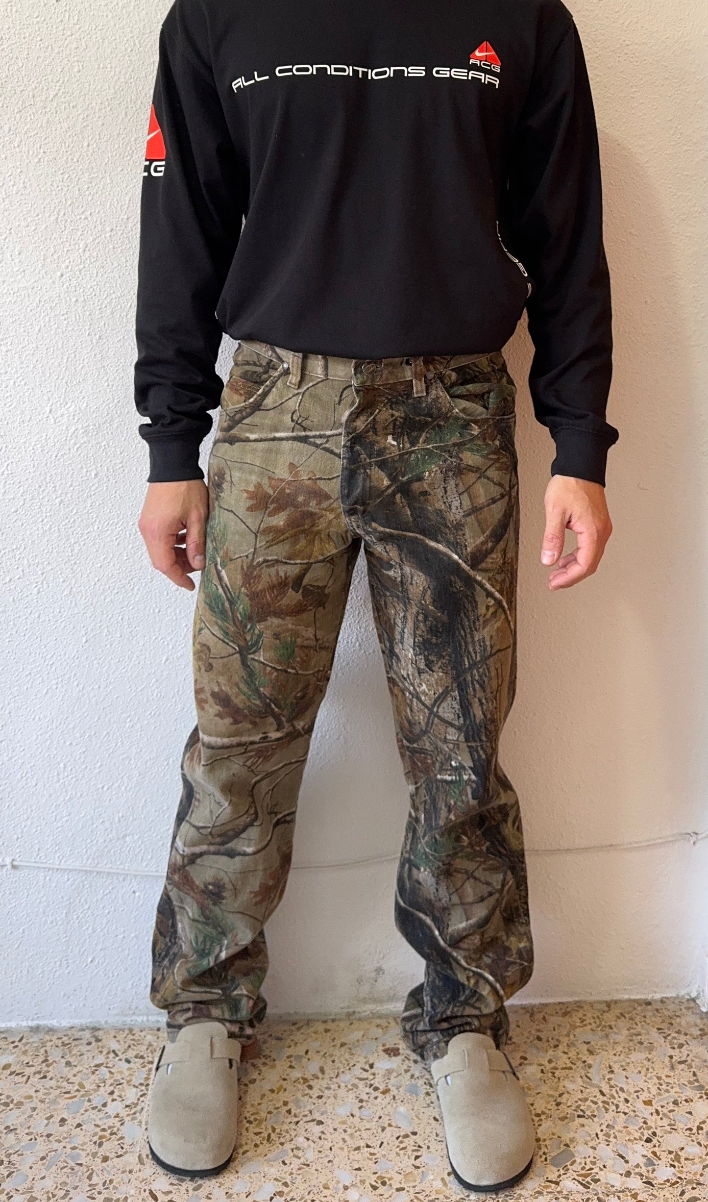 Vintage Wrangler Realtree Camo Pants Jeans - 32x34