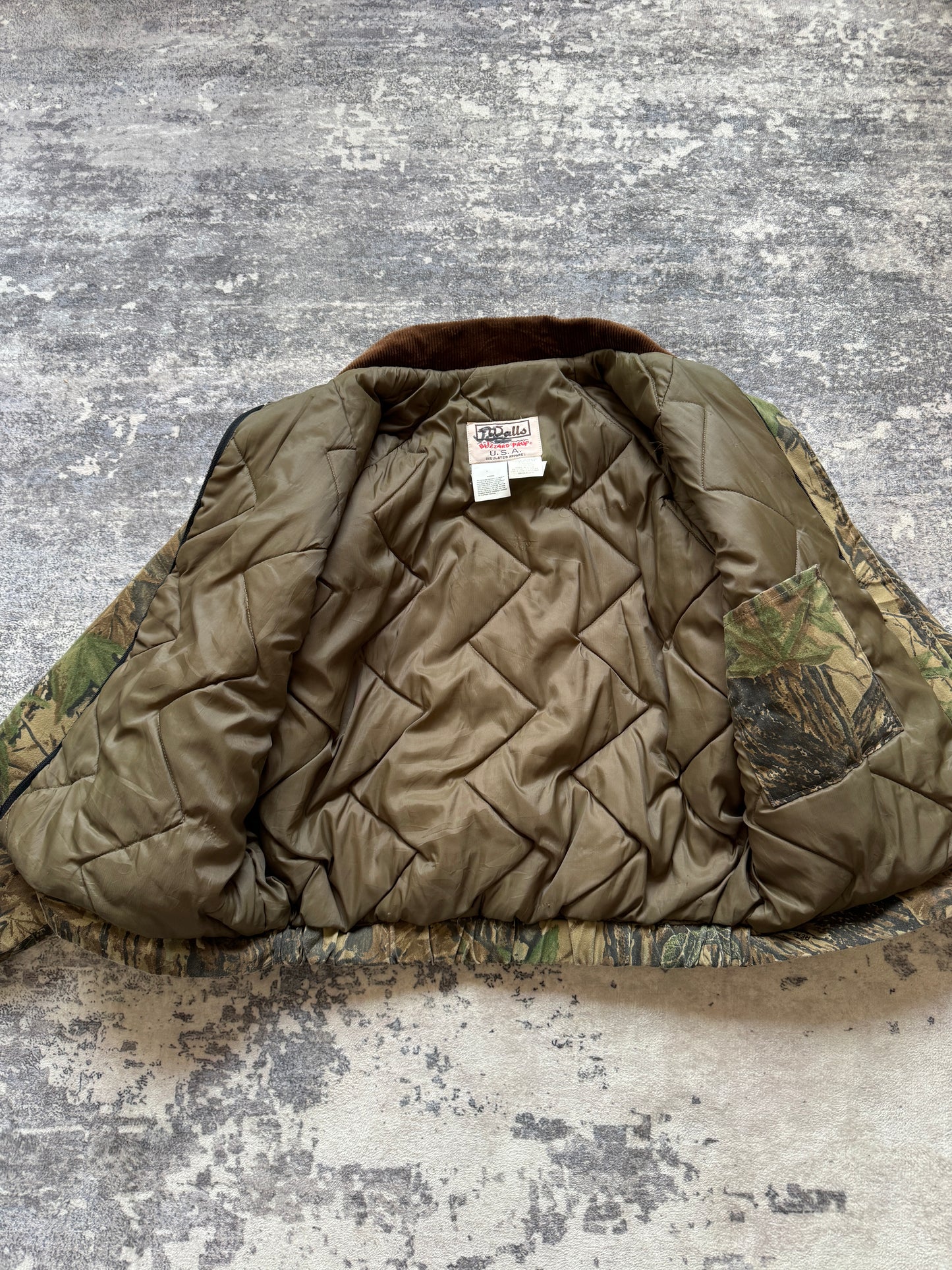 Vintage 90s Wall’s Realtree Bomber Jacket - L