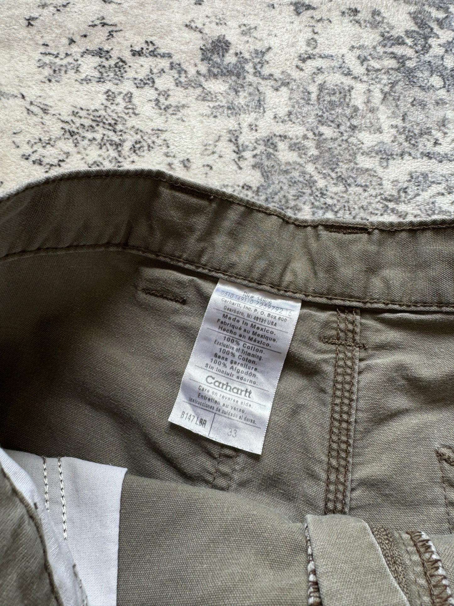 Carhartt Carpenter Shorts Jorts - 33