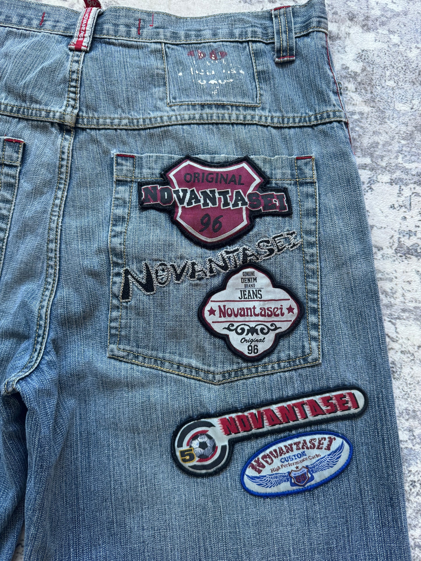 Vintage Y2K Baggy Jeans Novantasei - 36 / L